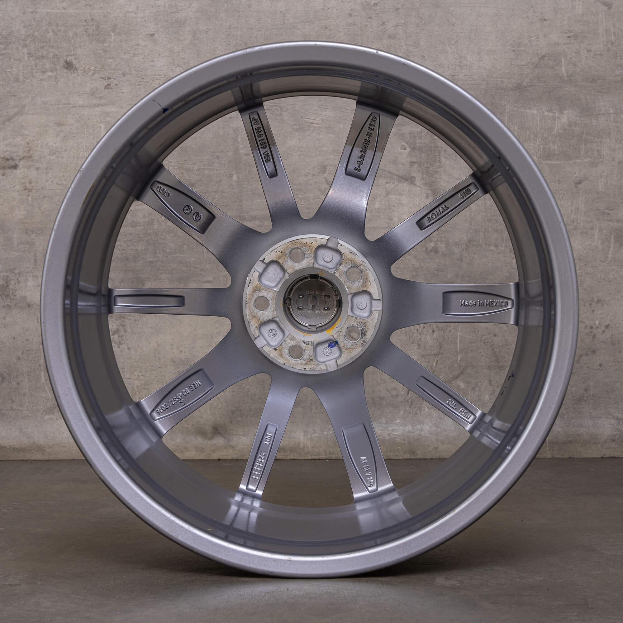 Original Audi Q5 SQ5 Felge 20 Zoll FY 80A601025AP anthrazit glanzgedreht