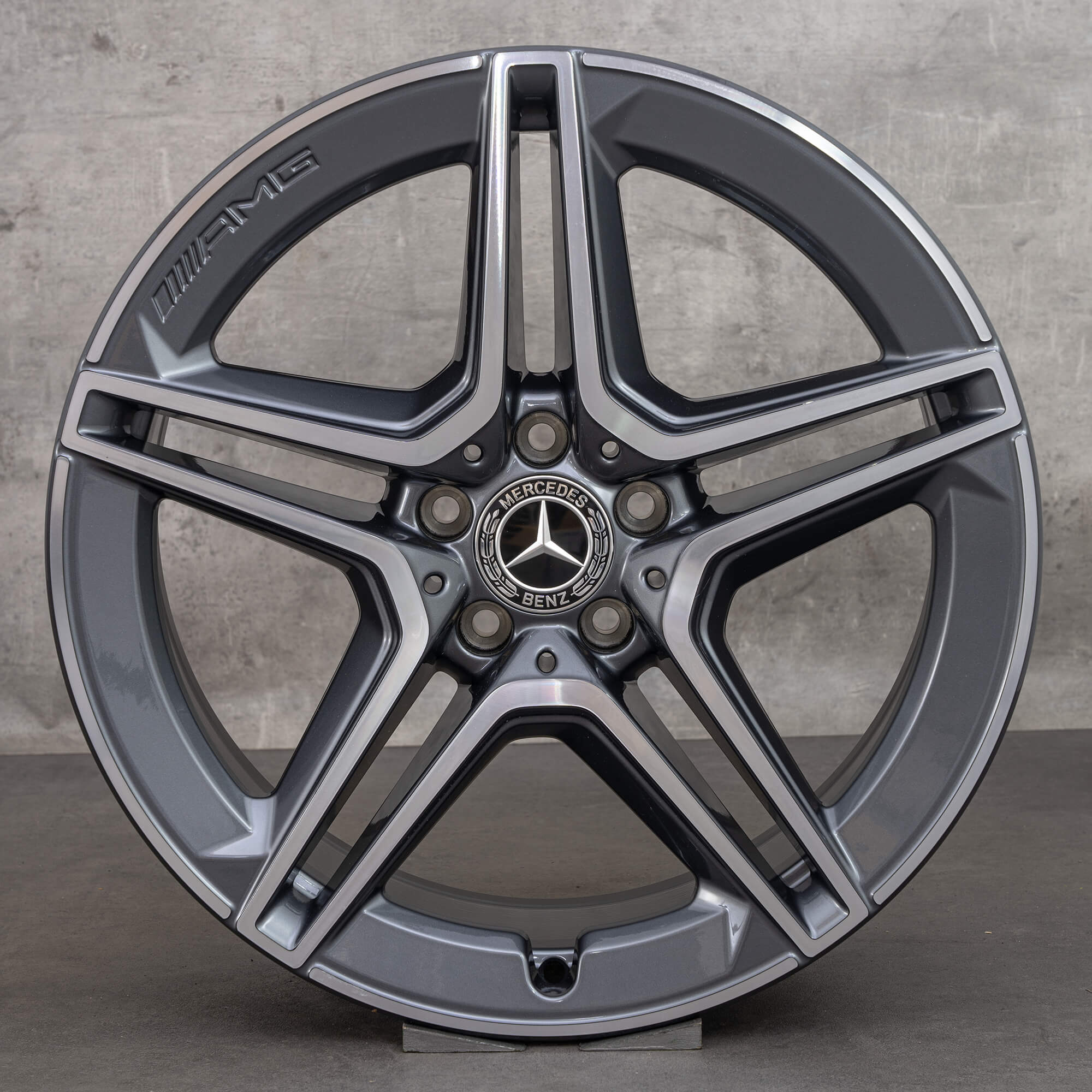 Jantes Mercedes AMG 19 pouces Classe S W223 X223 V223 jantes alloy gris