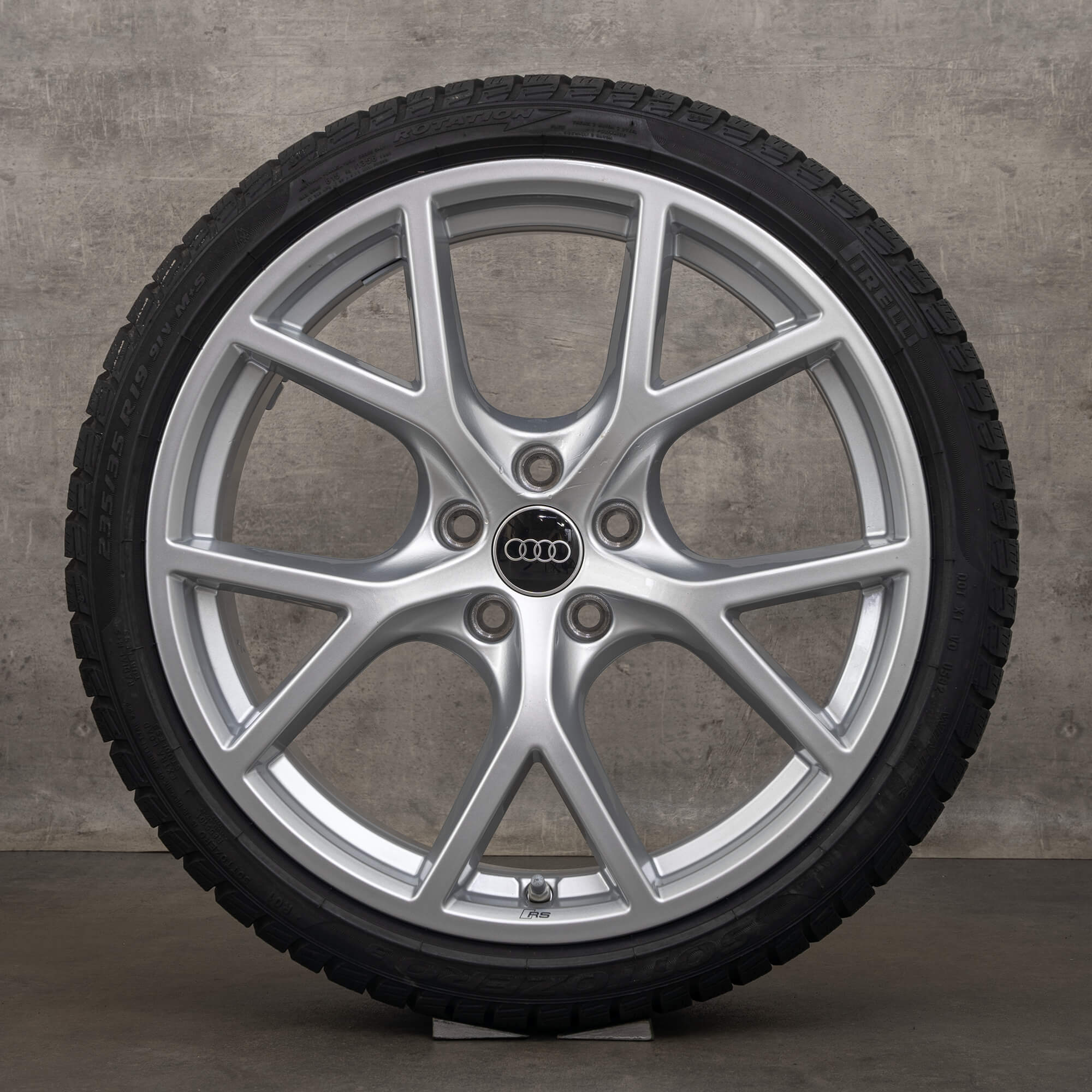 Cerchi invernali originali Audi RS3 cerchi 19 pollici 8Y 8Y0601025BT 8Y0601025BQ argento