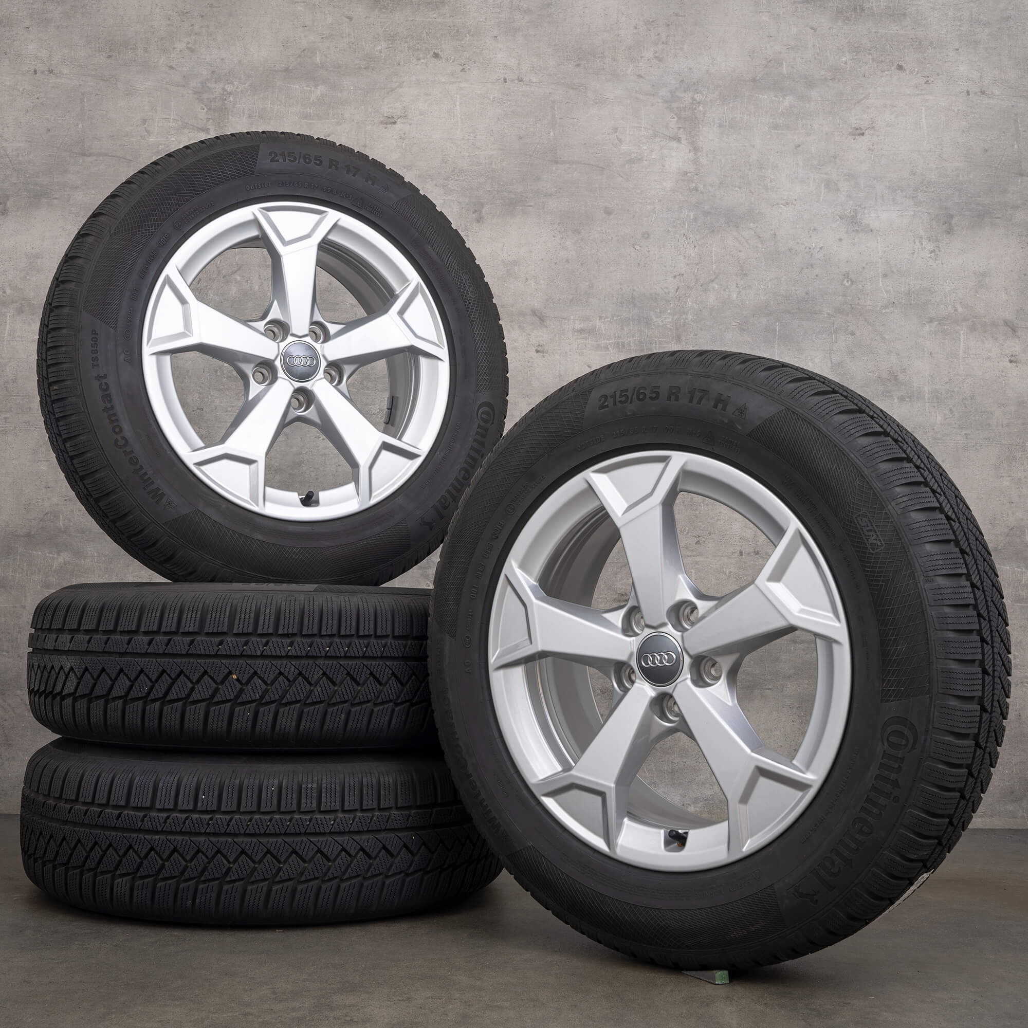 Audi Q3 F3 83A winter wheels 17 inch rims tires 83A071497A 7 mm