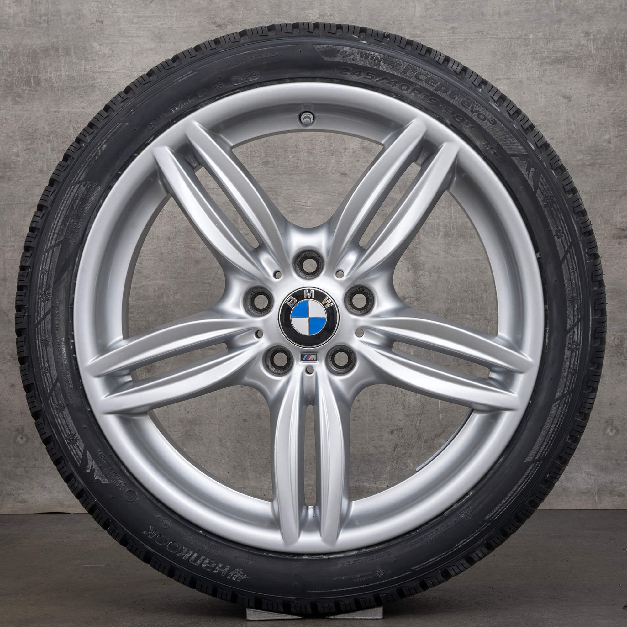 OEM BMW 5 Series rims 19 inch F11 winter tires 351 M 7842652