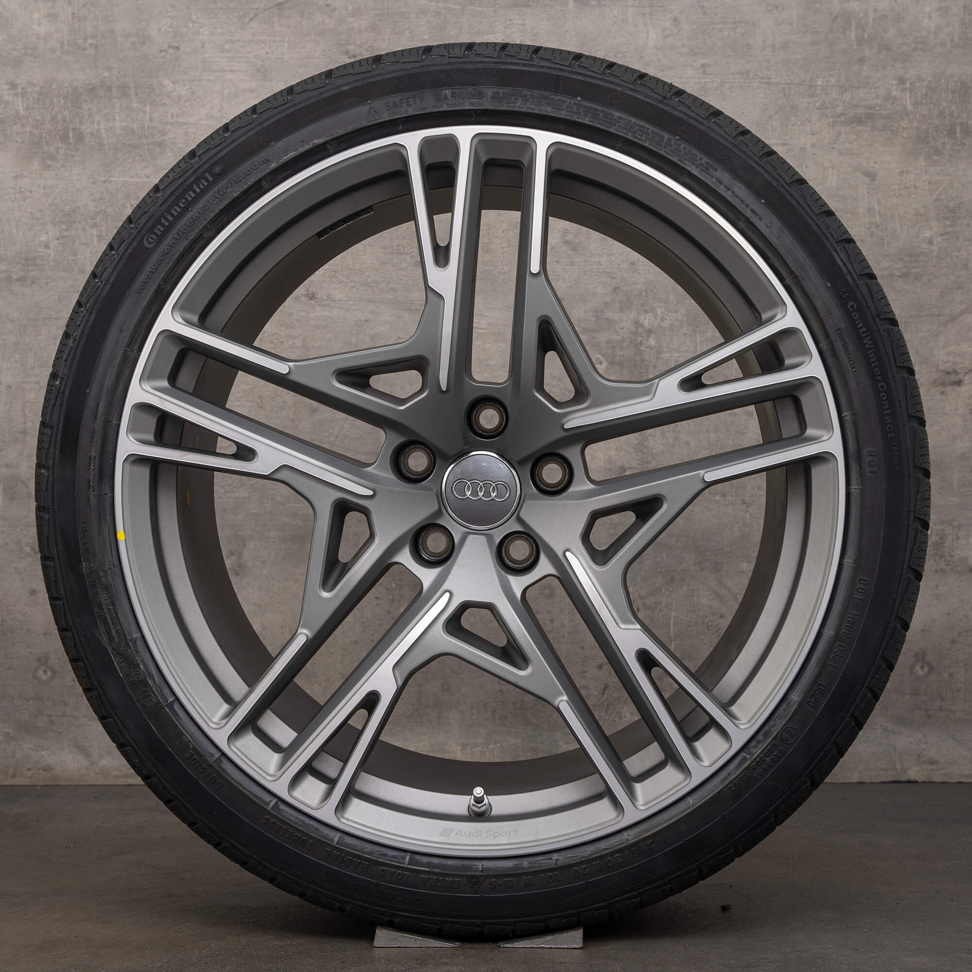 Audi 20 inç jantlar R8 4S komple kış jantları 4S0601025AD 4S0601025AG YENİ