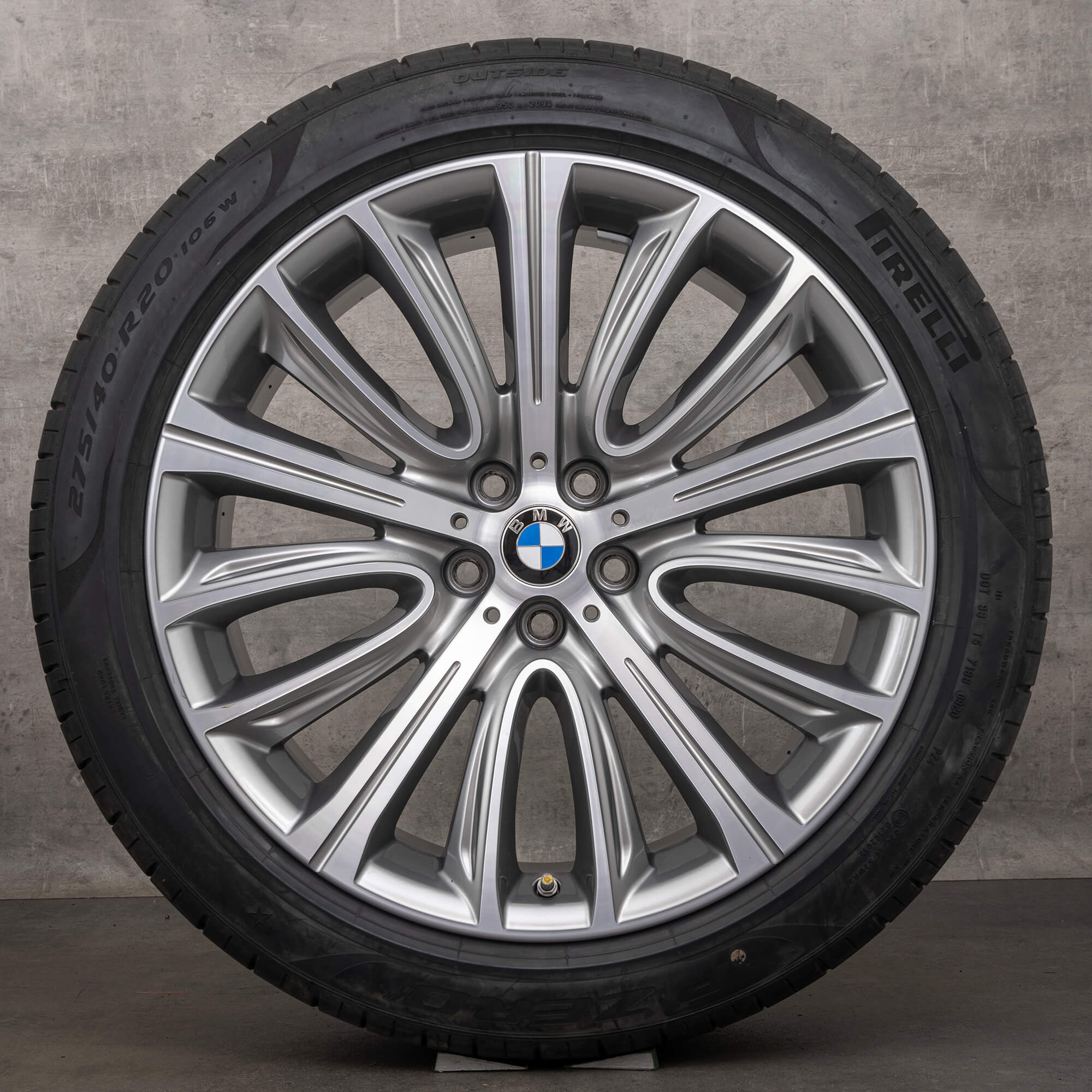 BMW 7 Series G11 G12 6 GT G32 summer tires 20 inch rims styling