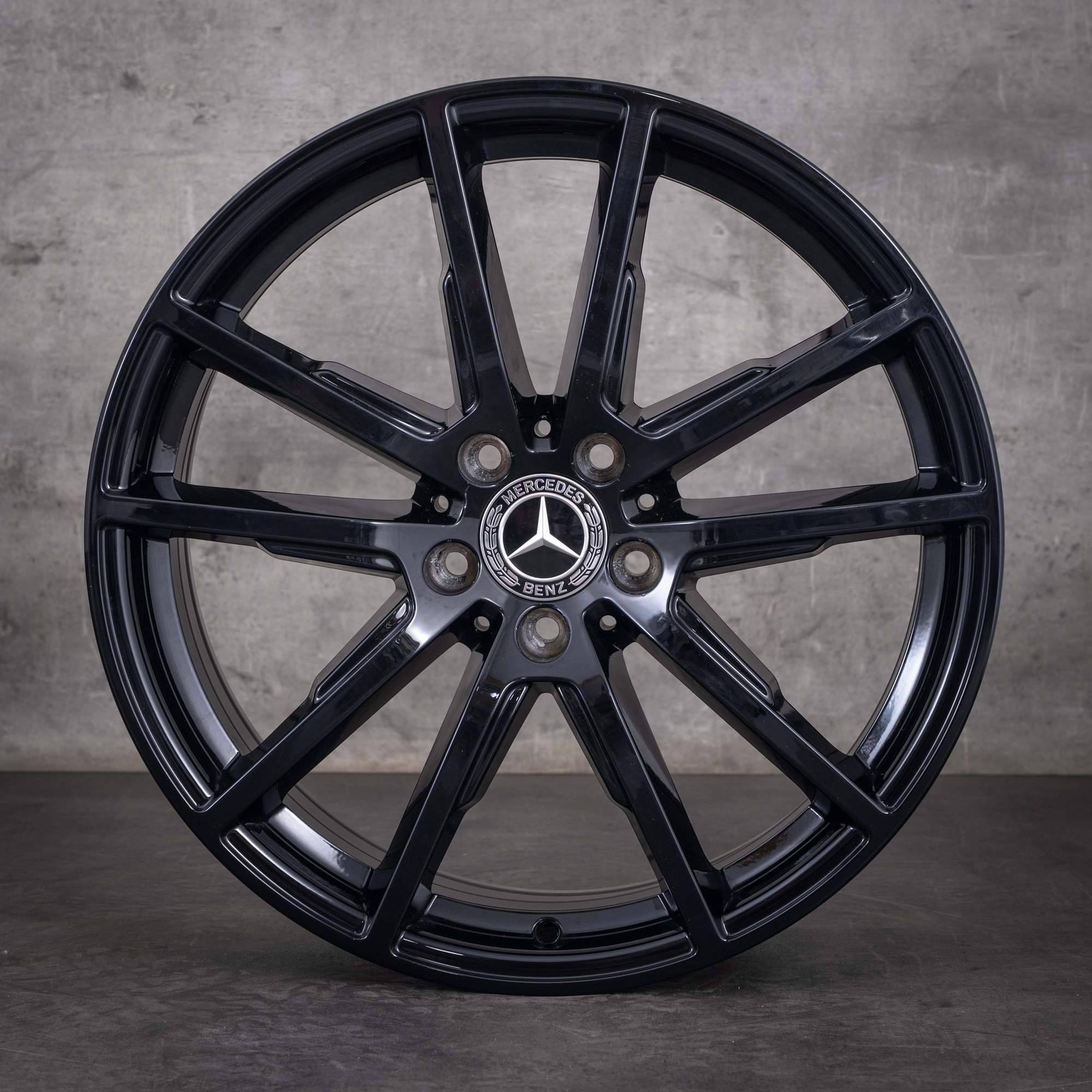 OEM Mercedes-Benz EQE 19inch SUV X294 rims A2944010400 Tremolite Gray Aluminum rims