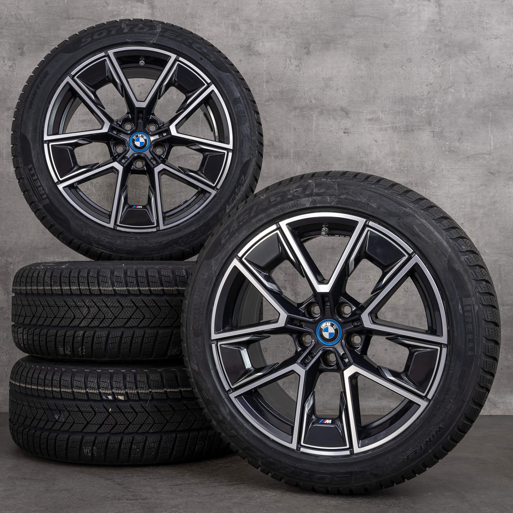 Original BMW i4 Winterräder 18 Zoll G26 Felgen Styling 858 8747286 ...