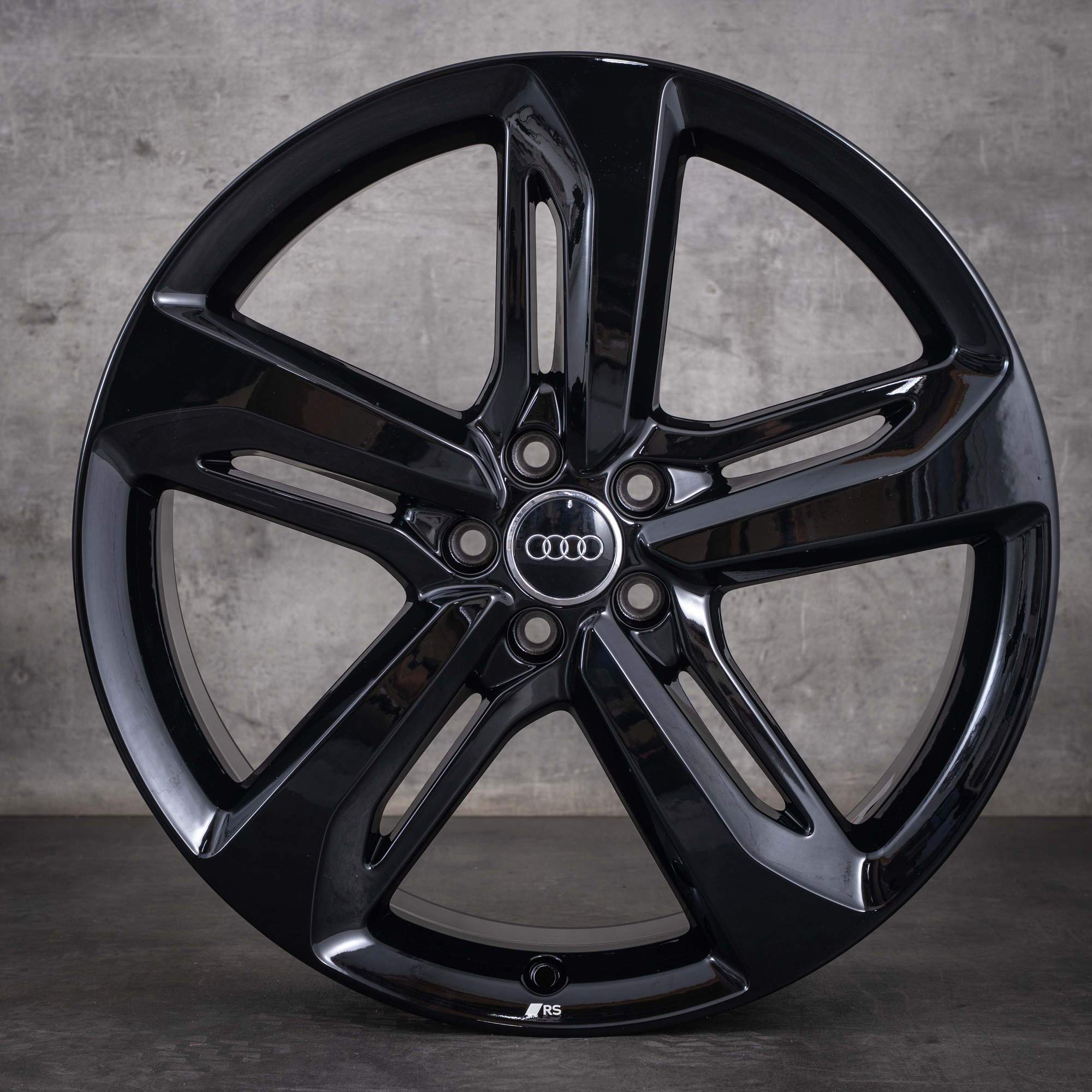 Cerchi originali Audi A6 S6 C7 4G Performance da 21 pollici 4G0601025CN Blade neri lucidi