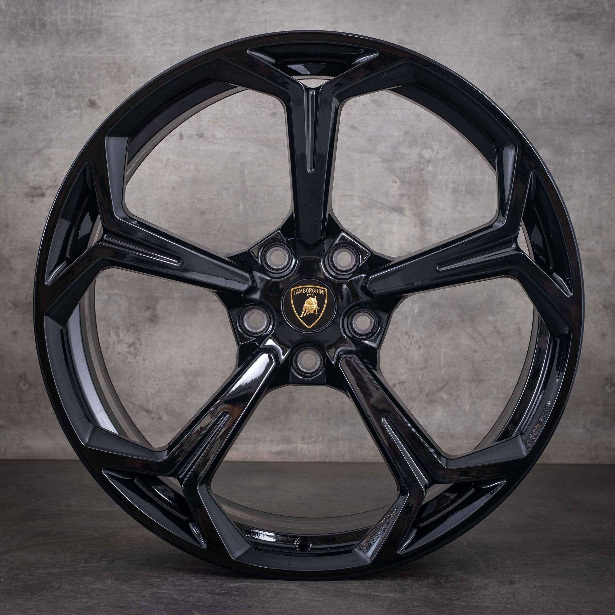 OEM Lamborghini Urus 22inch rims 4ML601025M 4ML601025N Gloss Black