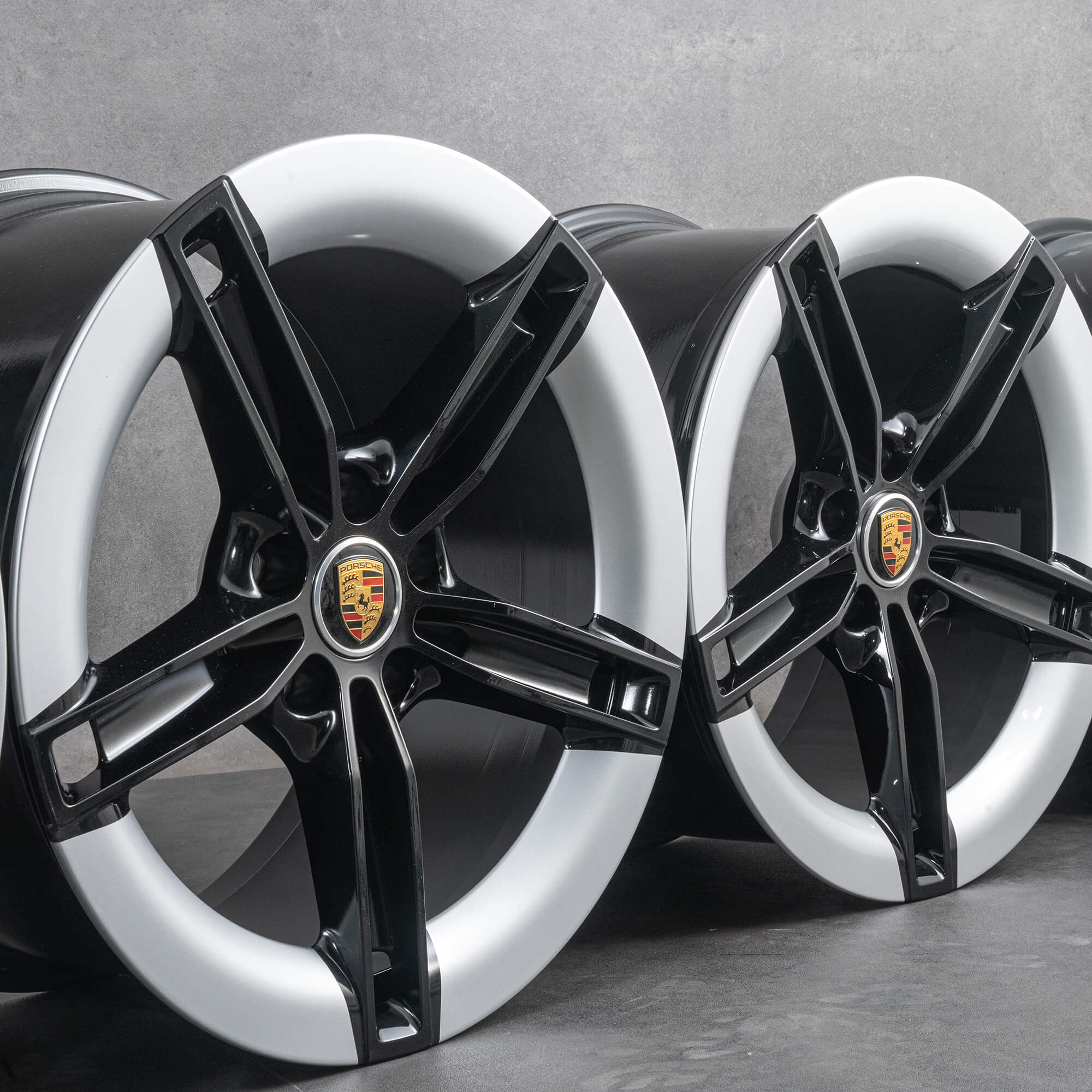 Jantes originales Porsche Taycan II 21 pouces 9J1601025BQ 9J1601025BR Mission E