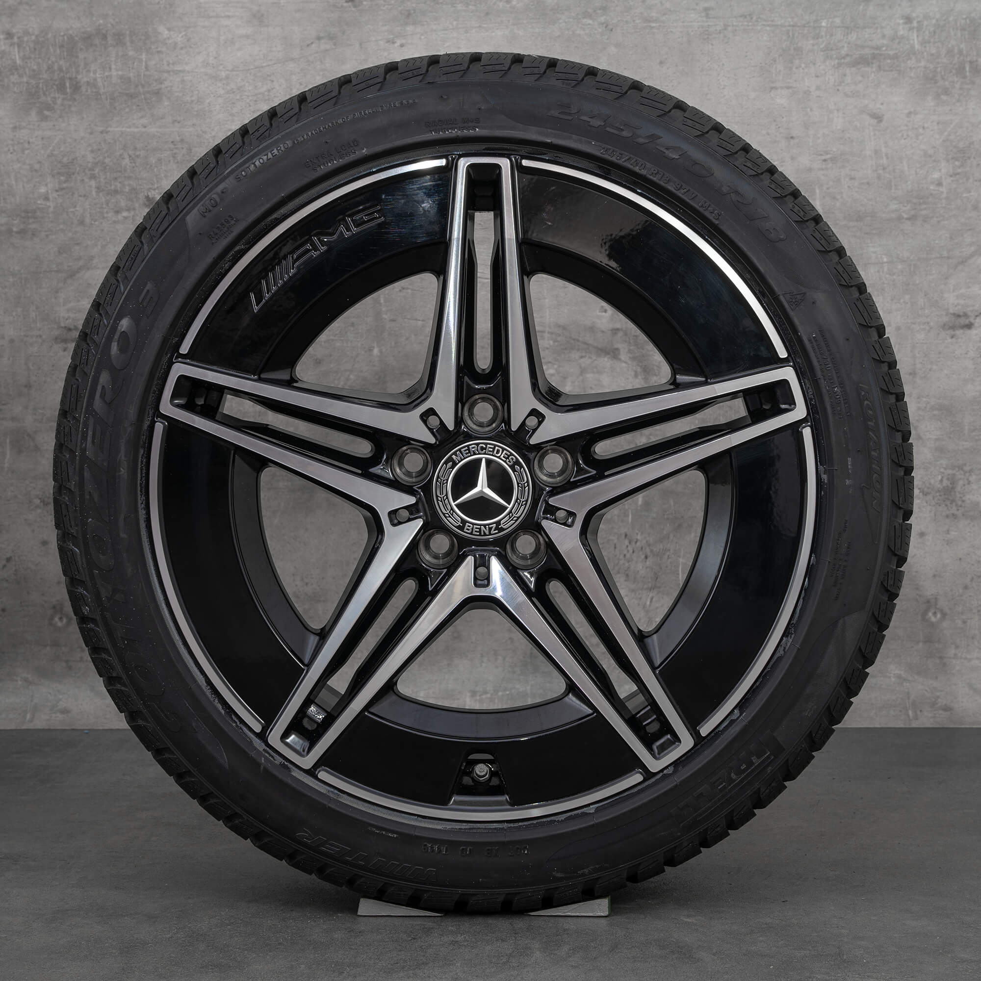 AMG 18 inch Mercedes C-Class W206 S206 winter tires winter wheels rims