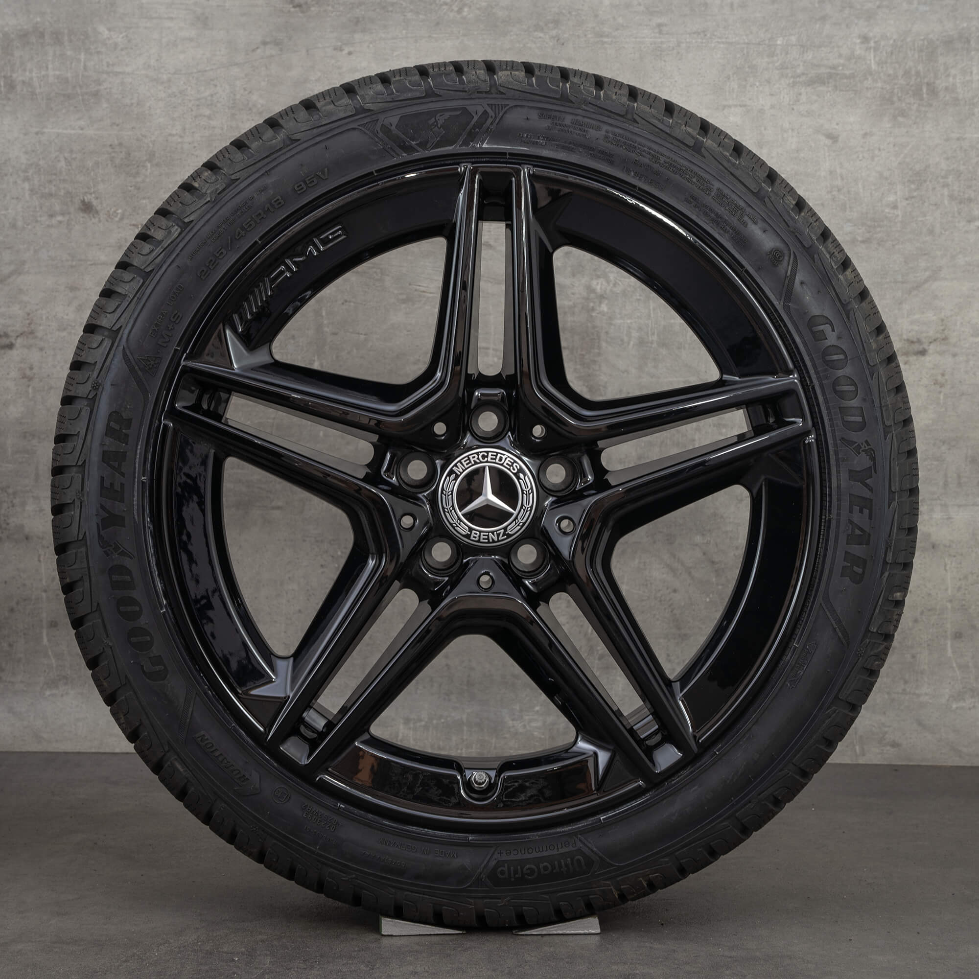 Mercedes Benz 18 inch rims C-Class AMG C43 C450 Sport W205 winter ...