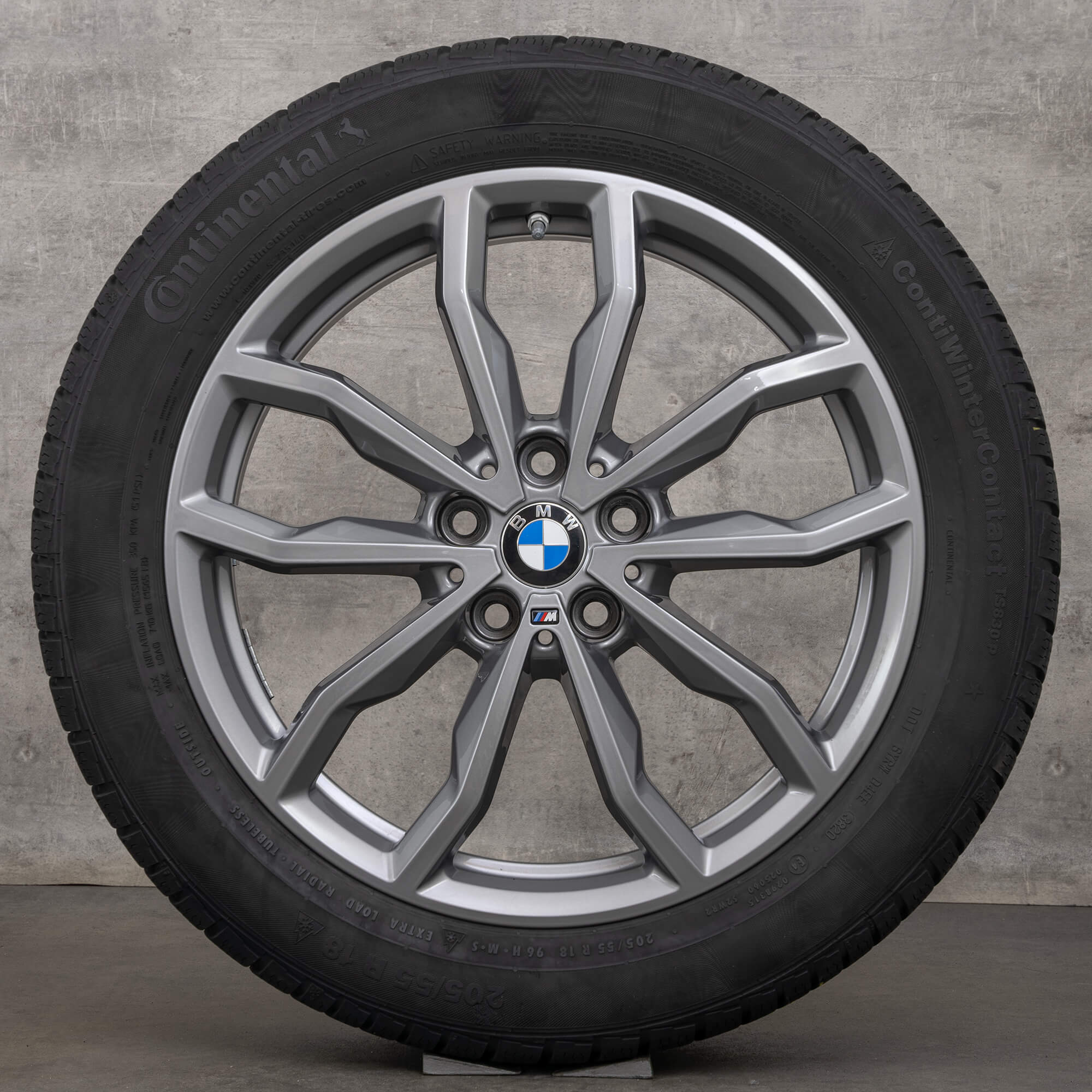 BMW X1 F48 X2 F39 kış jantları 18 inç jantlar lastikleri 6877550 Styling 771