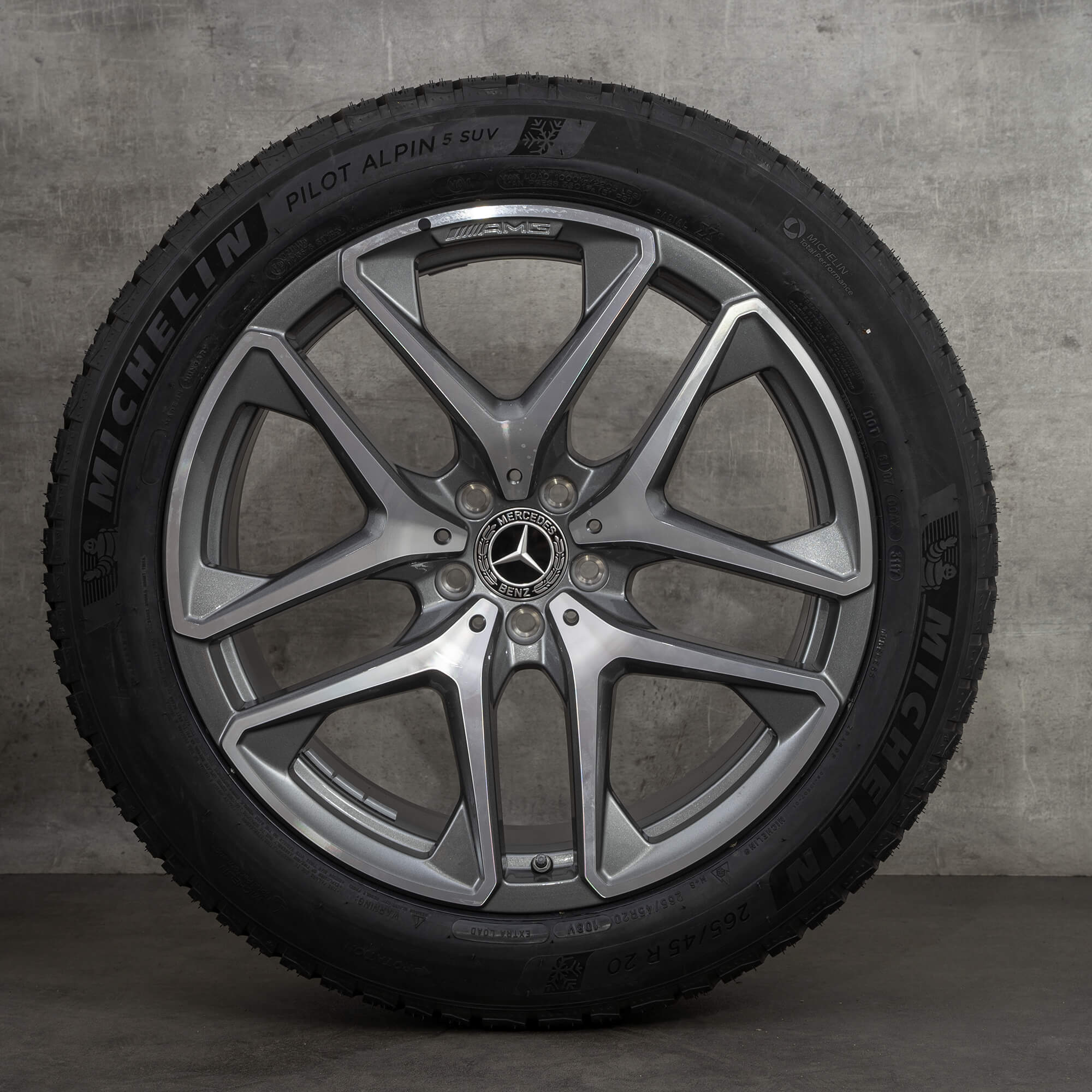 Jantes AMG 20 pouces Mercedes GLC 63 W253 roues hiver complètes pneus hiver