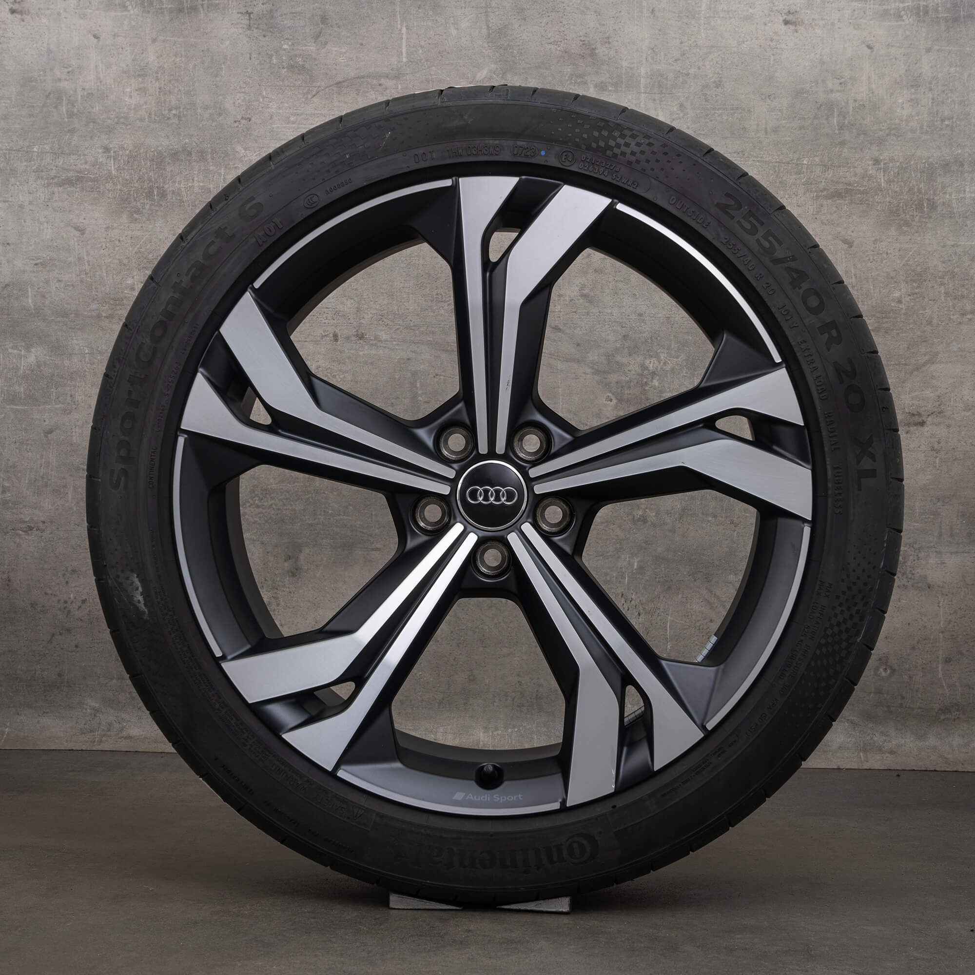 TAT ASANTI ③ Originale Audi Q3 RSQ3 anvelope jante vară 20inch F3