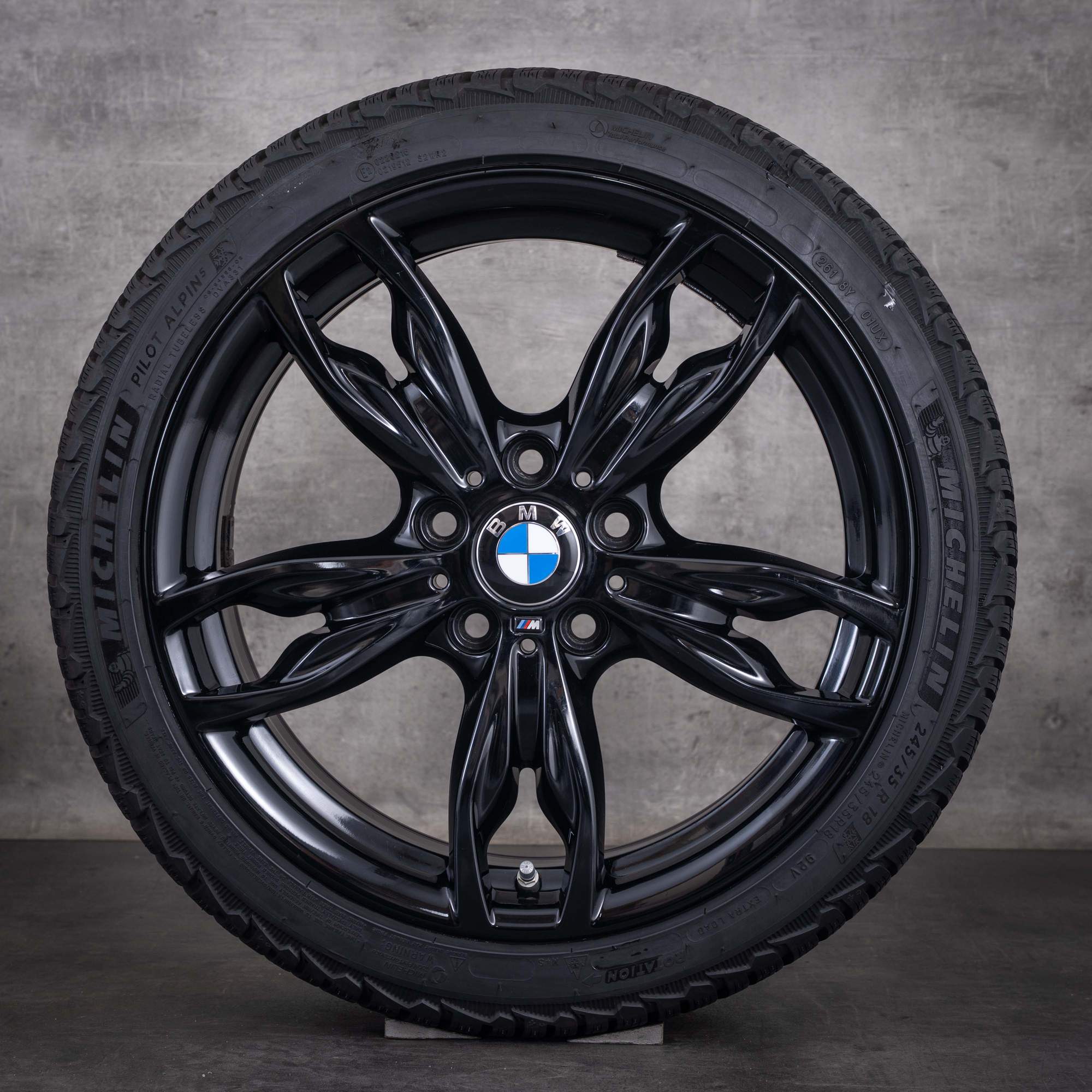 Original BMW iX3 Winterräder 19 Zoll G08 Felgen Styling 842 6895627 jet black
