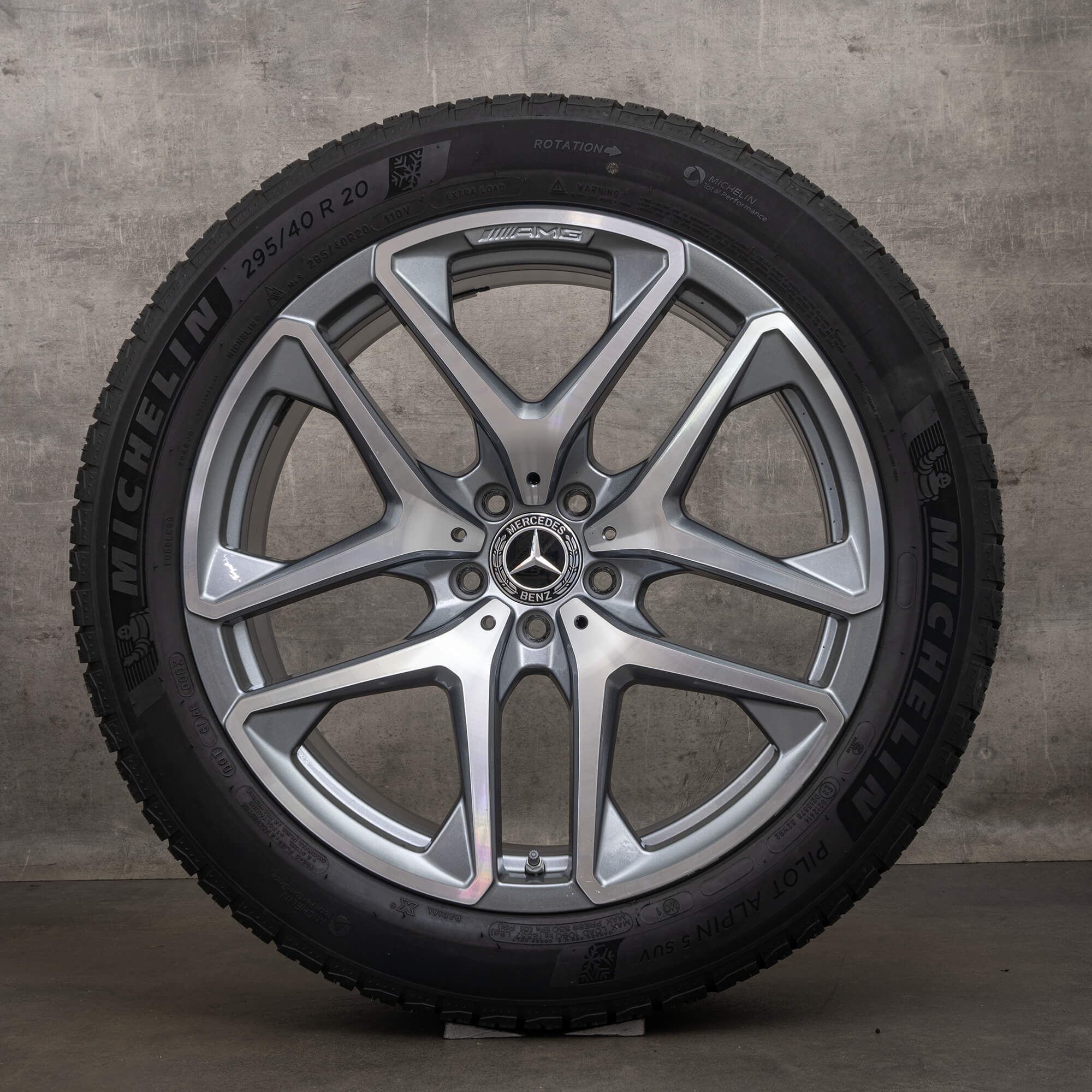 OEM AMG Mercedes Benz GLC 63 & 63S rims 20 inch X253 C253 winter tires ...