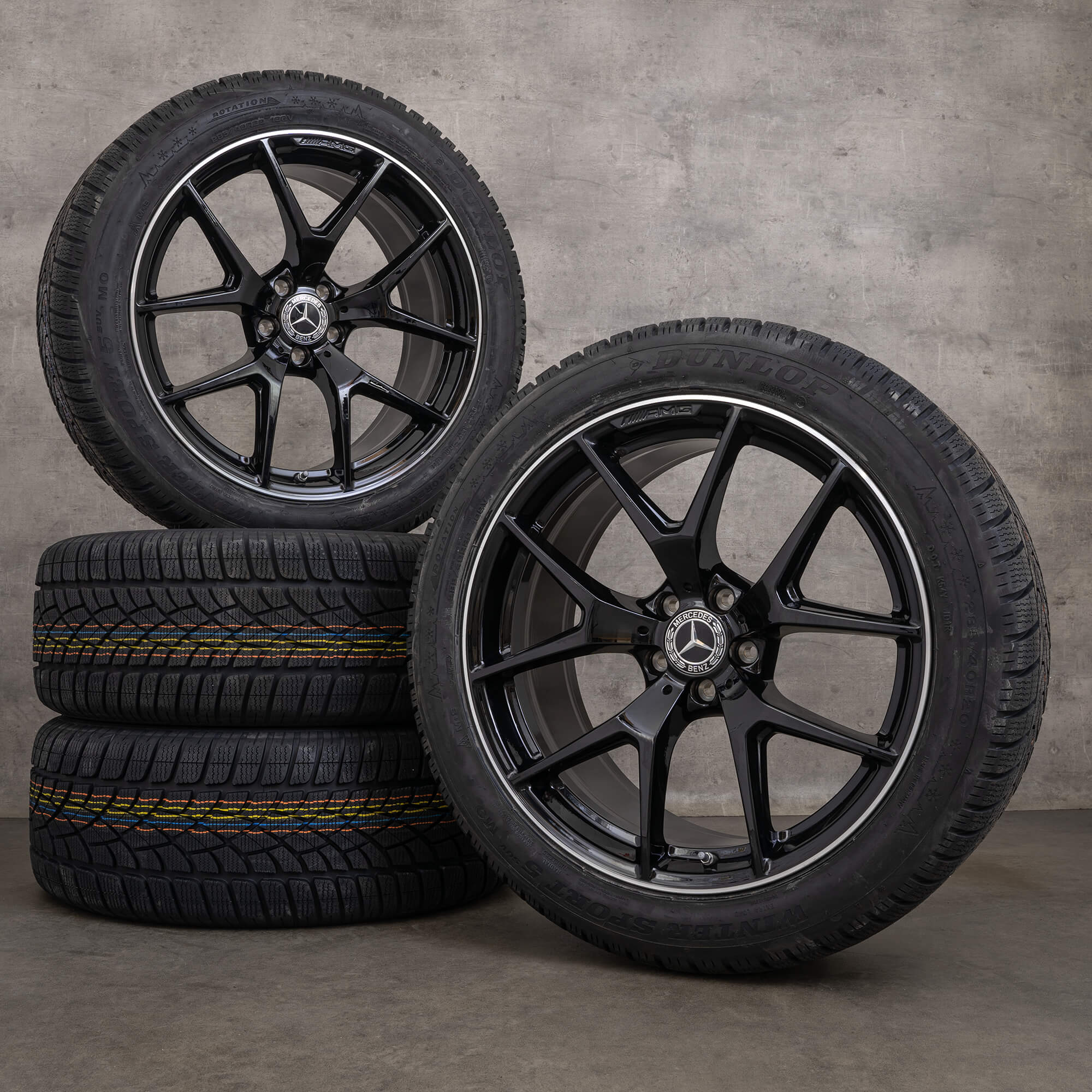 Original AMG Mercedes GLC43 X253 C253 20 Zoll Winterreifen Felge A2534015500 NEU