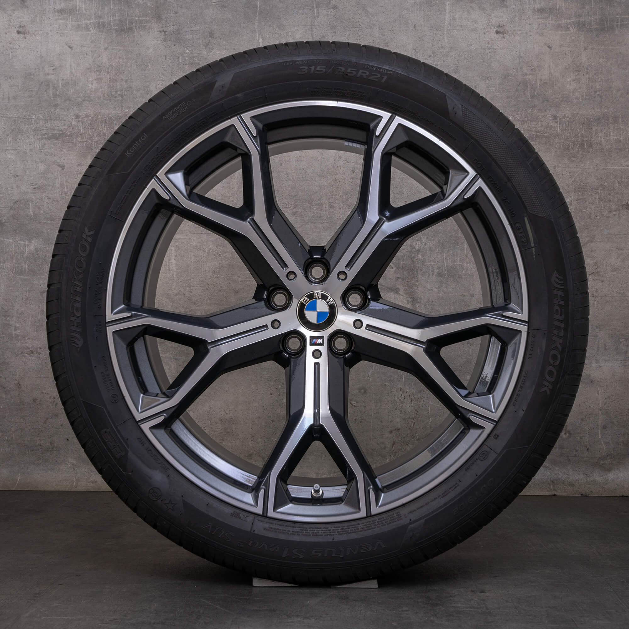 Original BMW X5 X6 Felgen 21 Zoll G05 G06 Sommerräder Styling 741 M ...