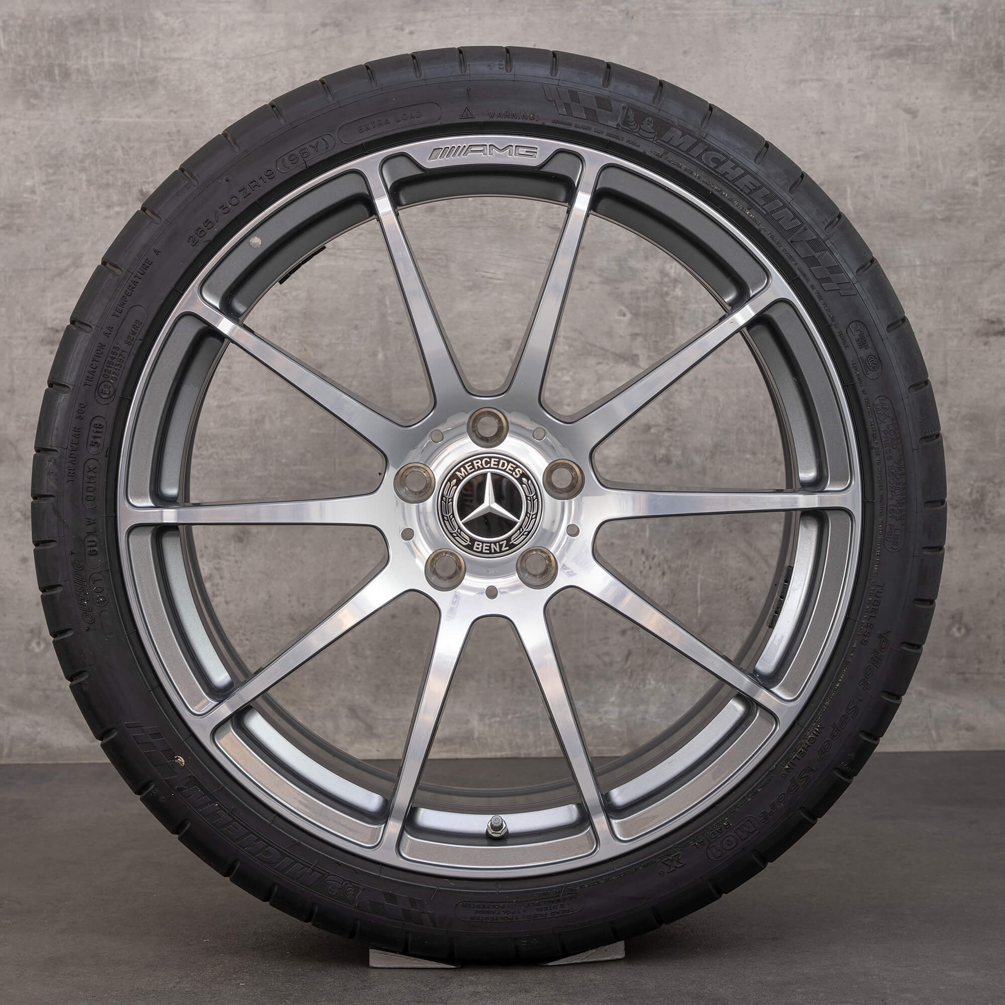 W204 Rims R18 AMG 19 inch Mercedes rims C-Class W204 C63 Black Series summer wheels