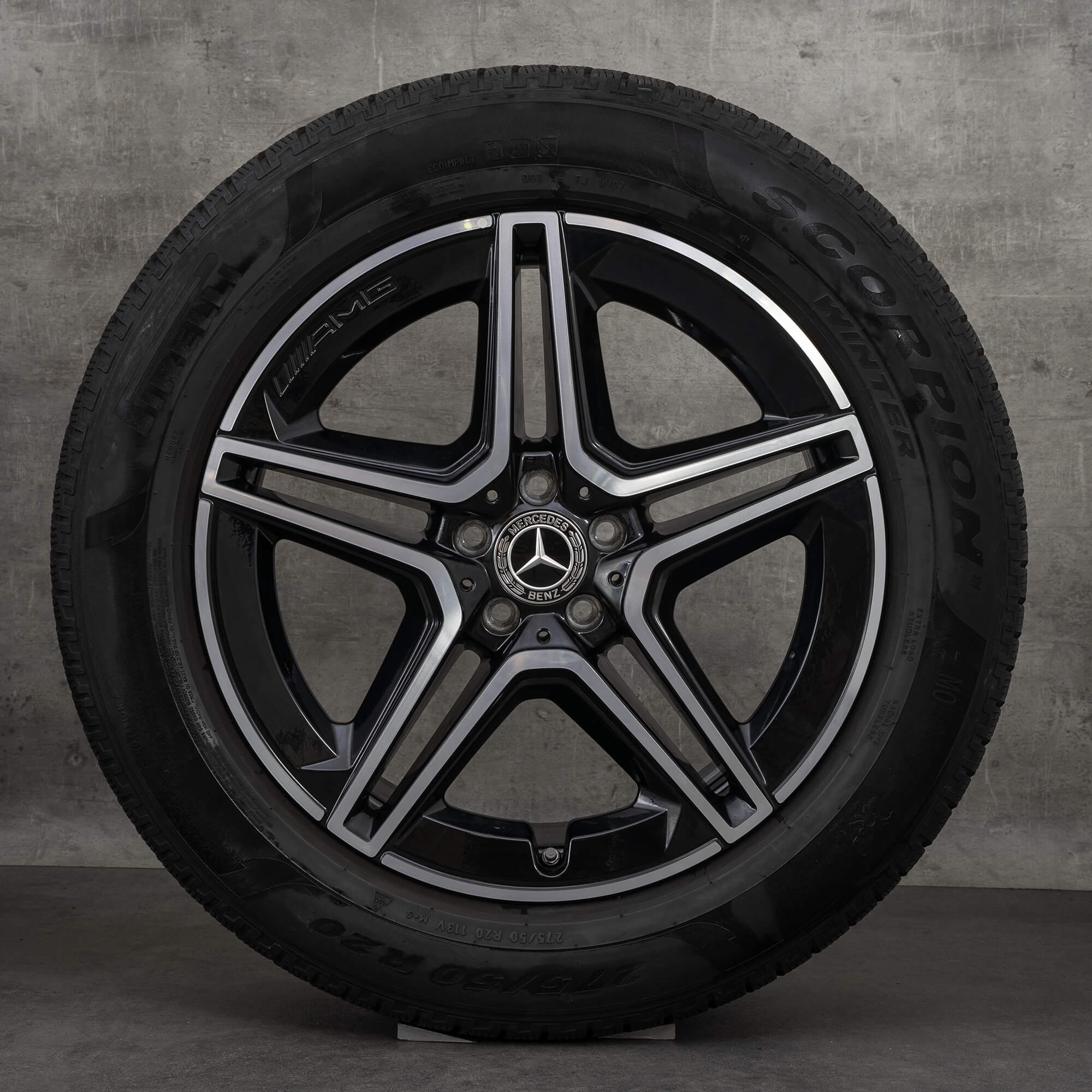 Mercedes Benz 20 polegadas jantes GLE V167 W167 rodas de inverno pneus alumínio