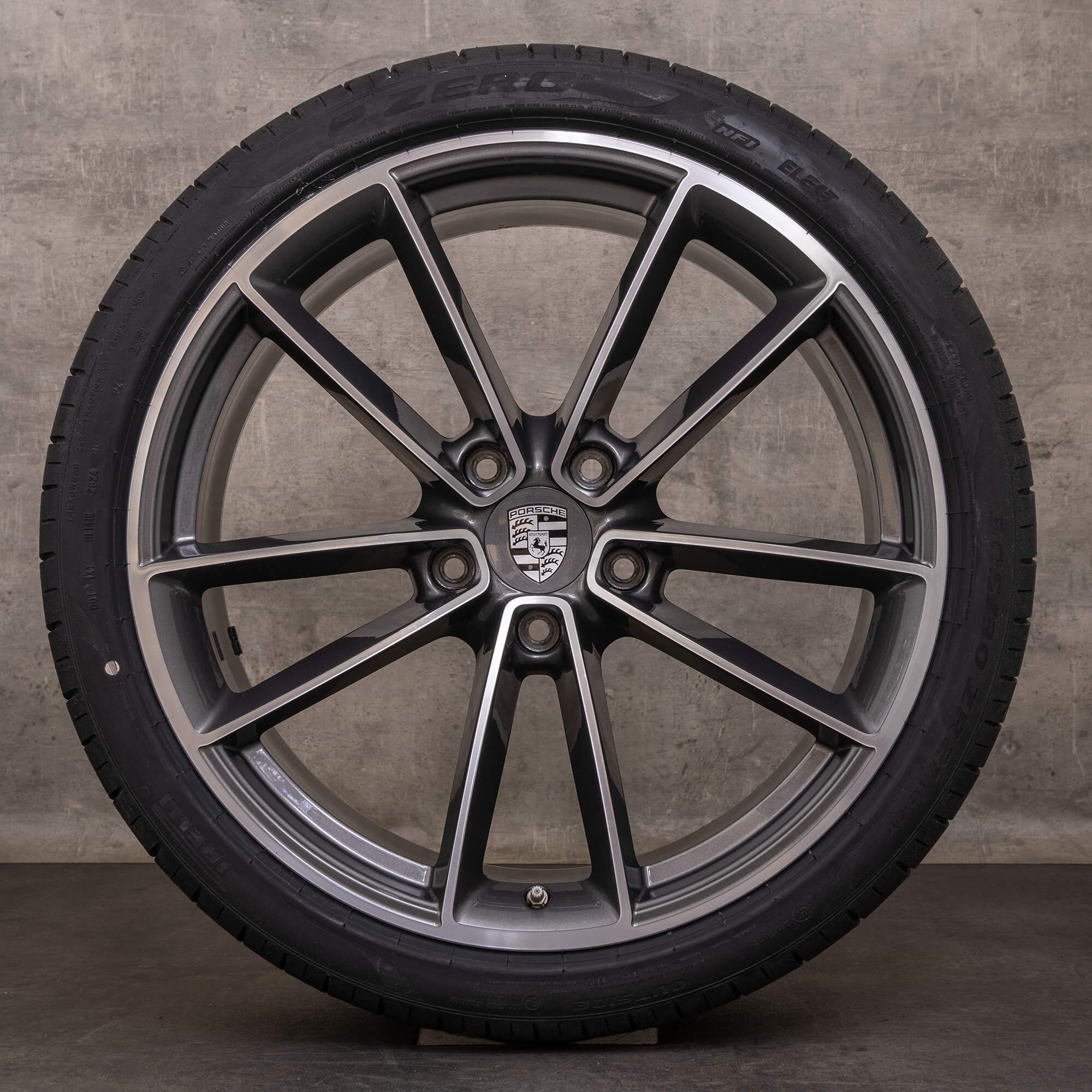 OEM Porsche 911 rims 20 21 inch 992 I summer wheels 992601025BC ...