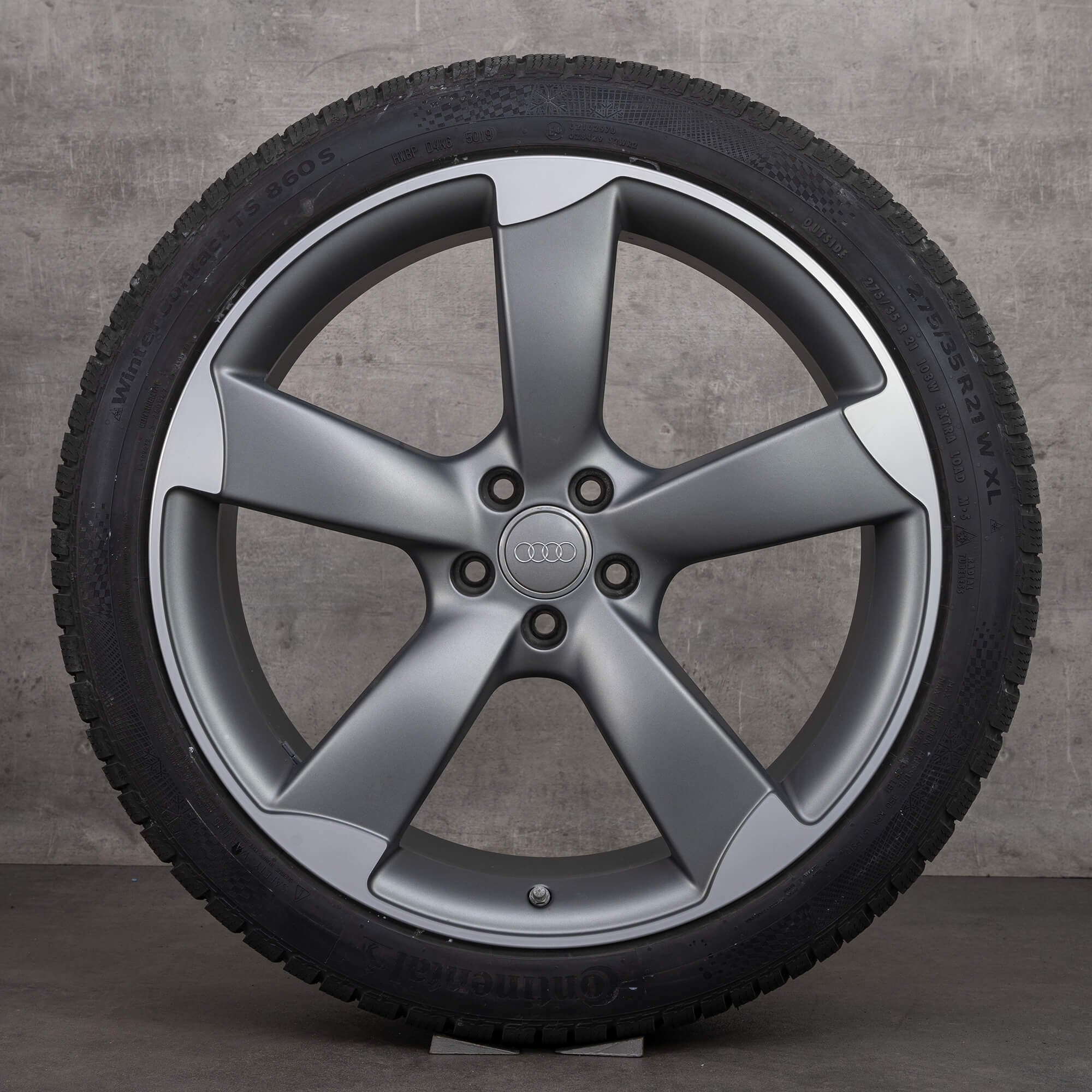 Audi A8 S8 4H pneus hiver roues 18 pouces rotor jantes 4H0601025BA