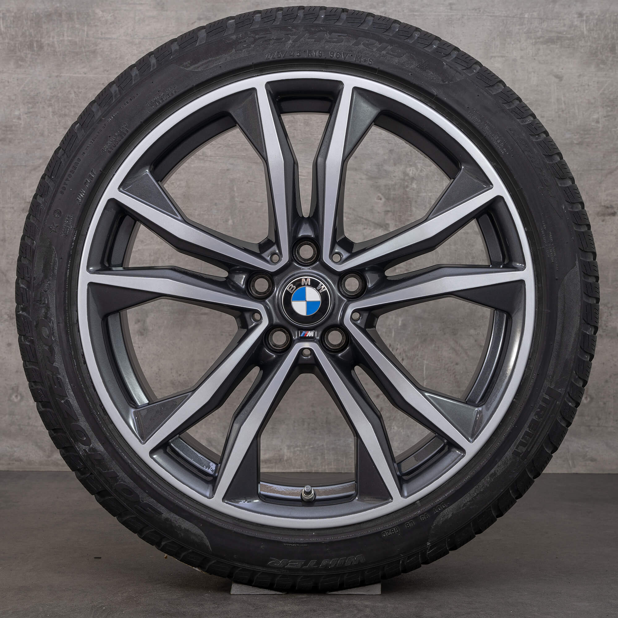 BMW 19 Zoll Felgen X1 F48 X2 F39 Winterreifen Winterkompletträder 