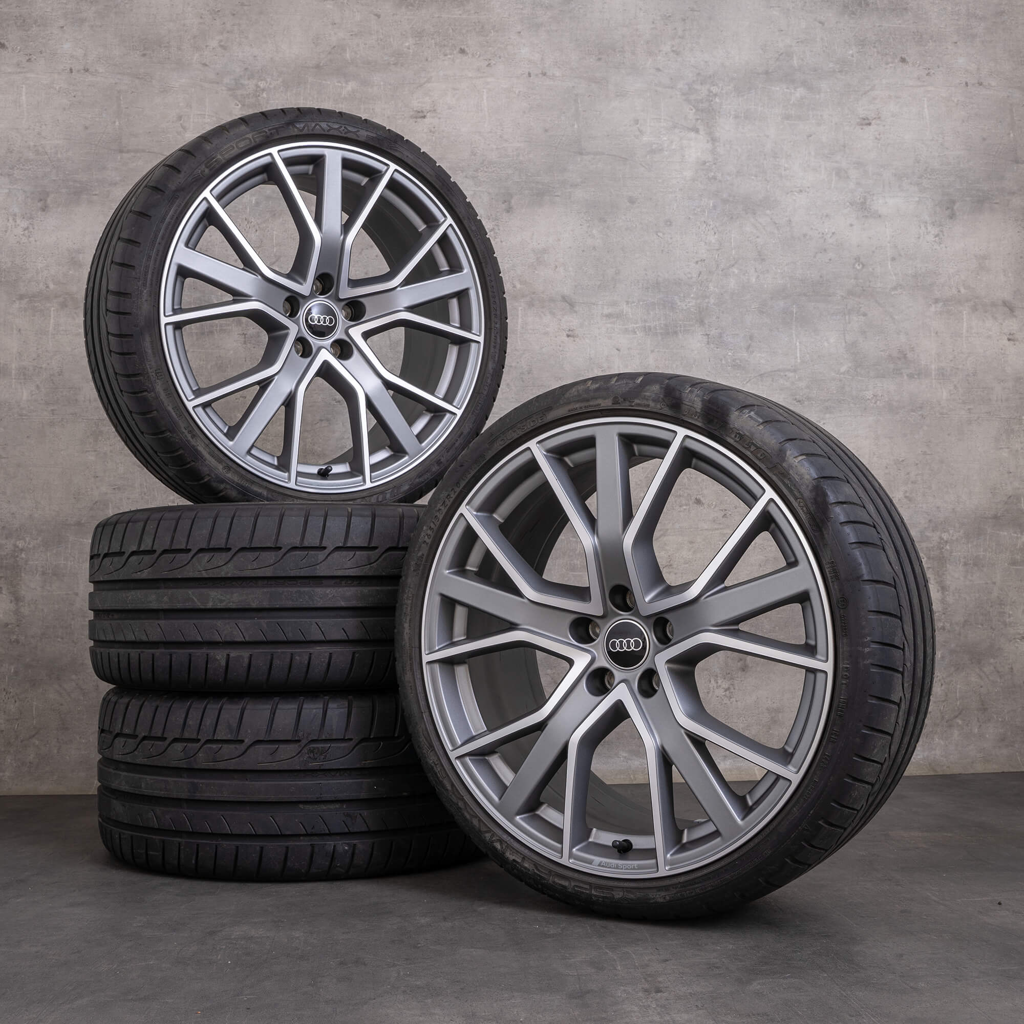 Originální alu kola Audi A5 S5 20" F5 8W B9 letni 8W0601025EG antracit matná
