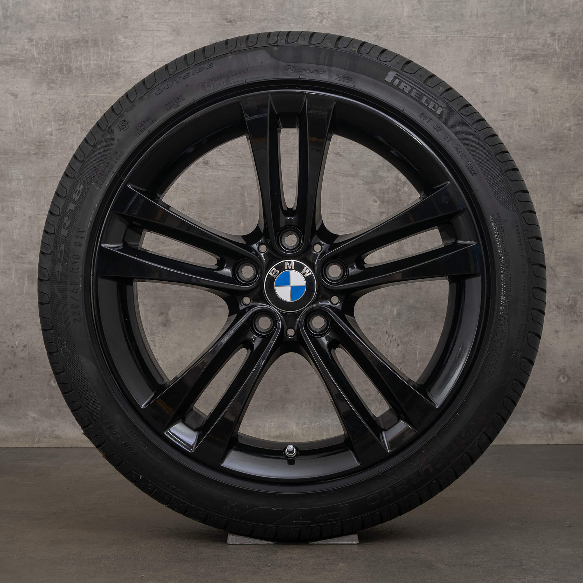 OEM BMW 3 Series F30 F31 4 F32 F33 F36 18 inch rims summer tires