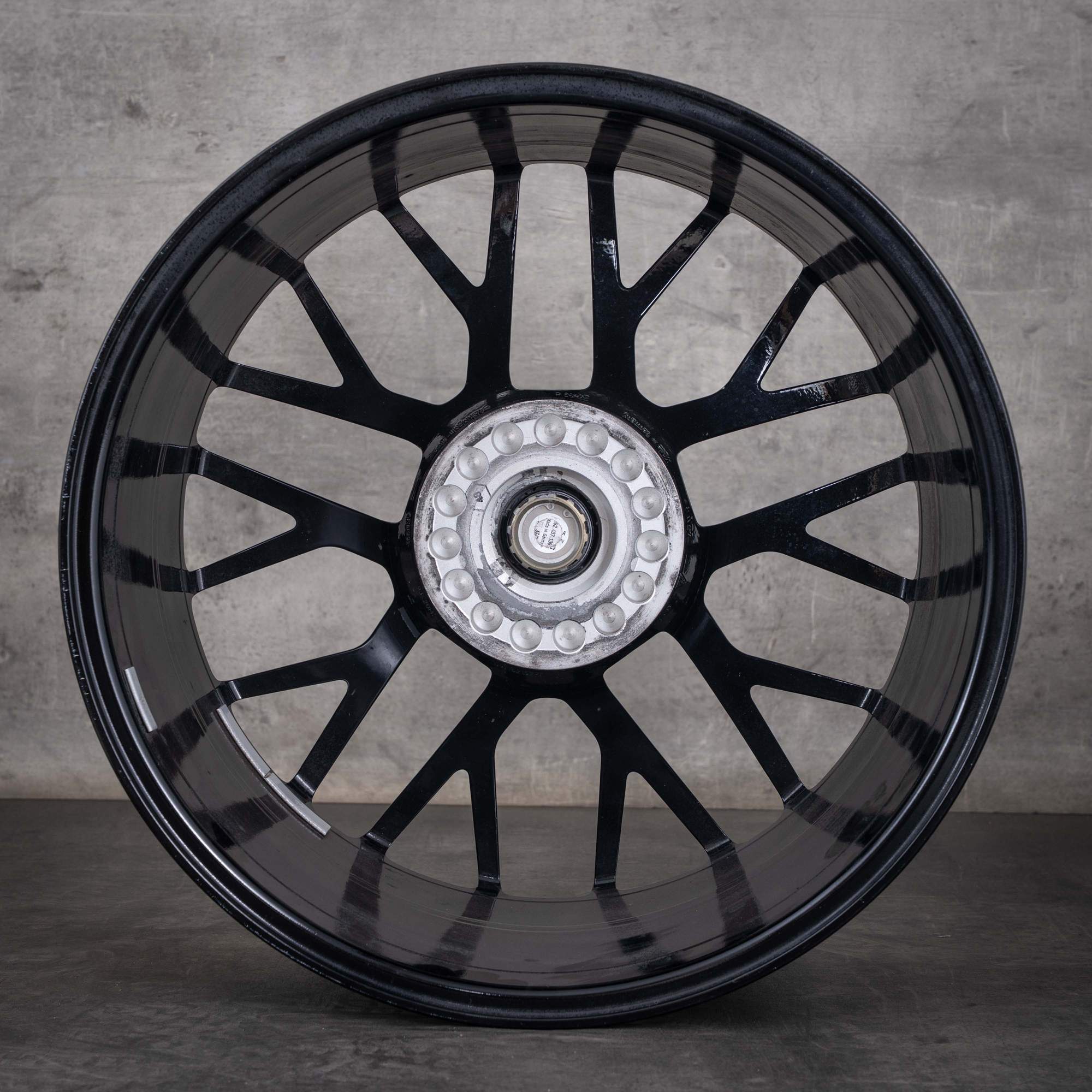 Jante oem Porsche 991 I II 20 pouces GT3 99136216234 noire polie brillante