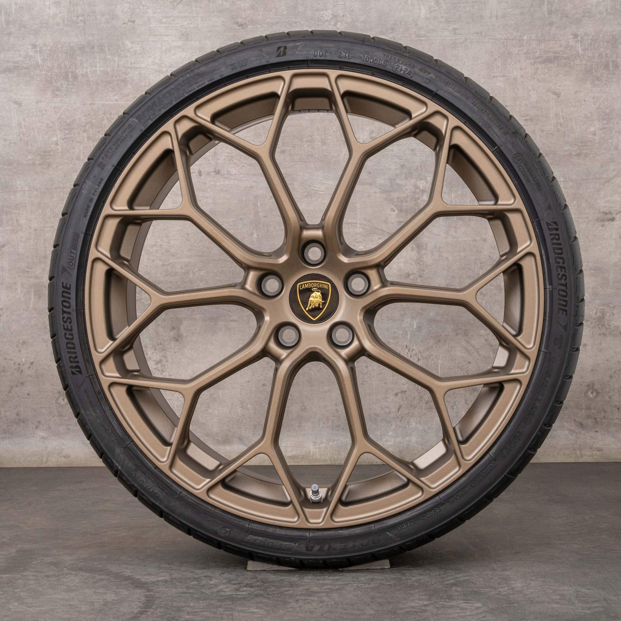 Originele Lamborghini Huracan velgen 20 inch zomerwielen Giano ...