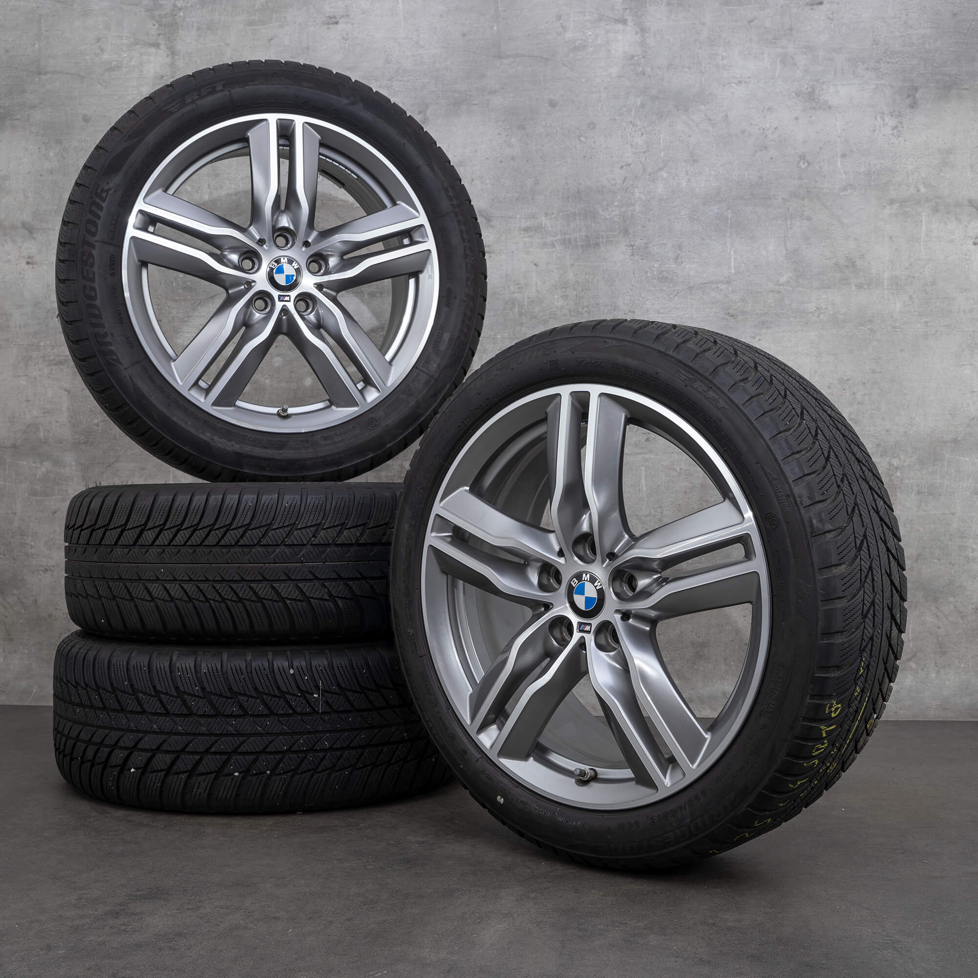 BMW 18 Zoll Felgen X1 F48 X2 F39 570 M Alufelgen Winterreifen 