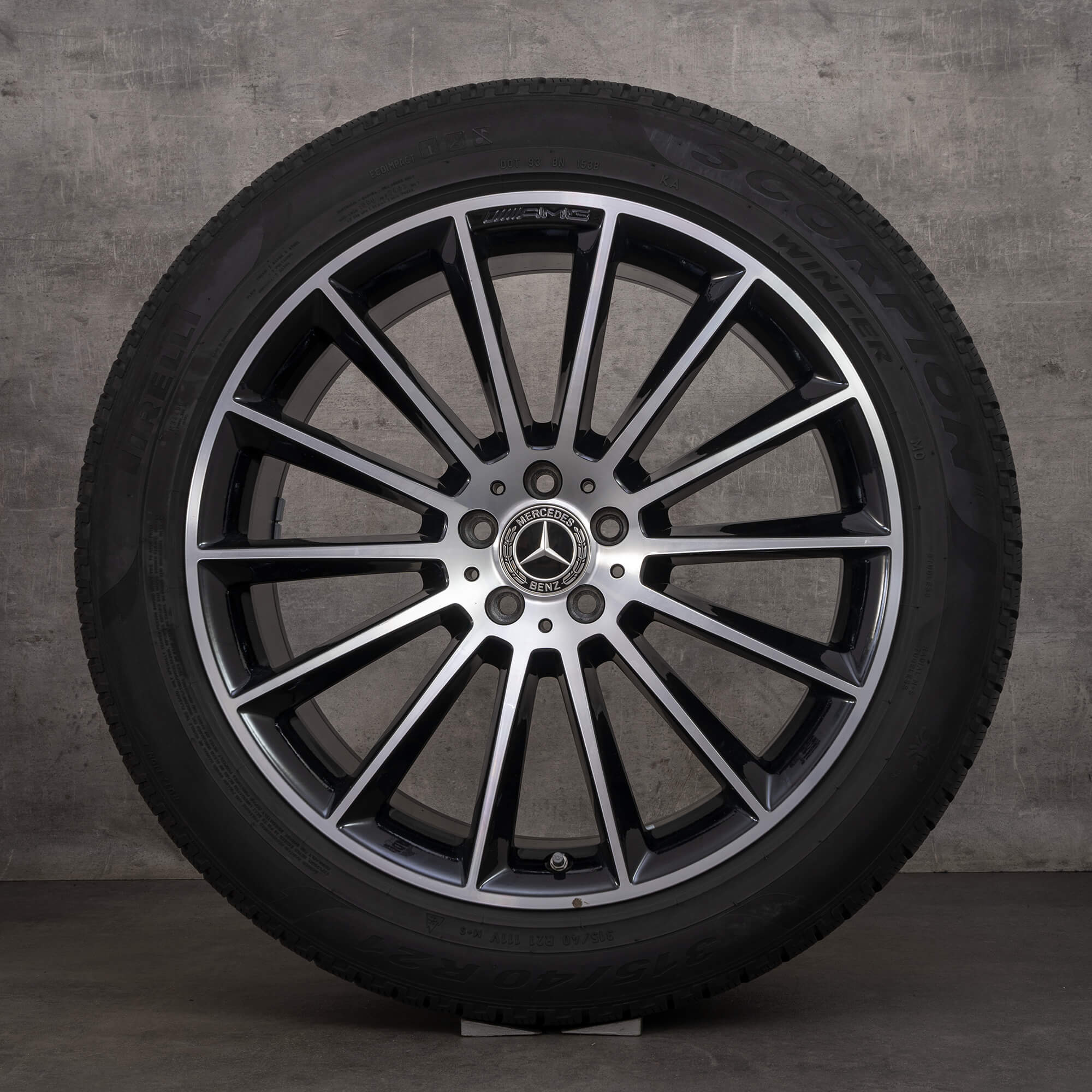 AMG Mercedes GLE wintervelgen W167 V167 21 inch winterbanden velgen 5 mm