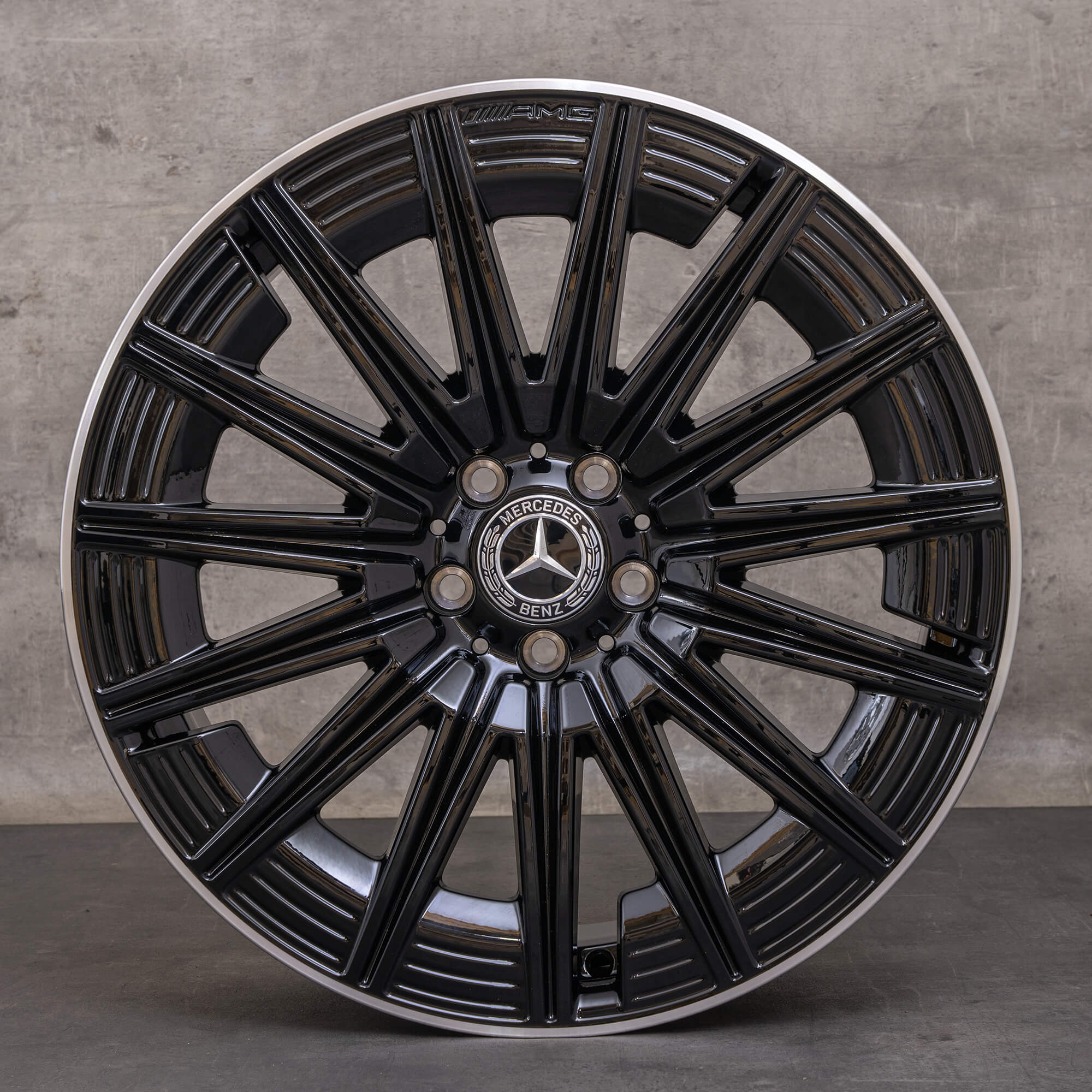Originální alu kola Mercedes Benz GLA GLB AMG 20 palců H247 X247 A2474015200 černá vysoce lesklá NOVÁ