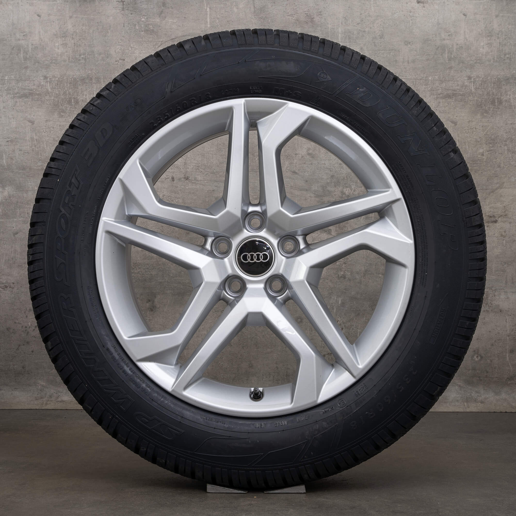 OEM Audi Q5 & Sportback winter wheels 18 inch FY rims 80A601025BD silver