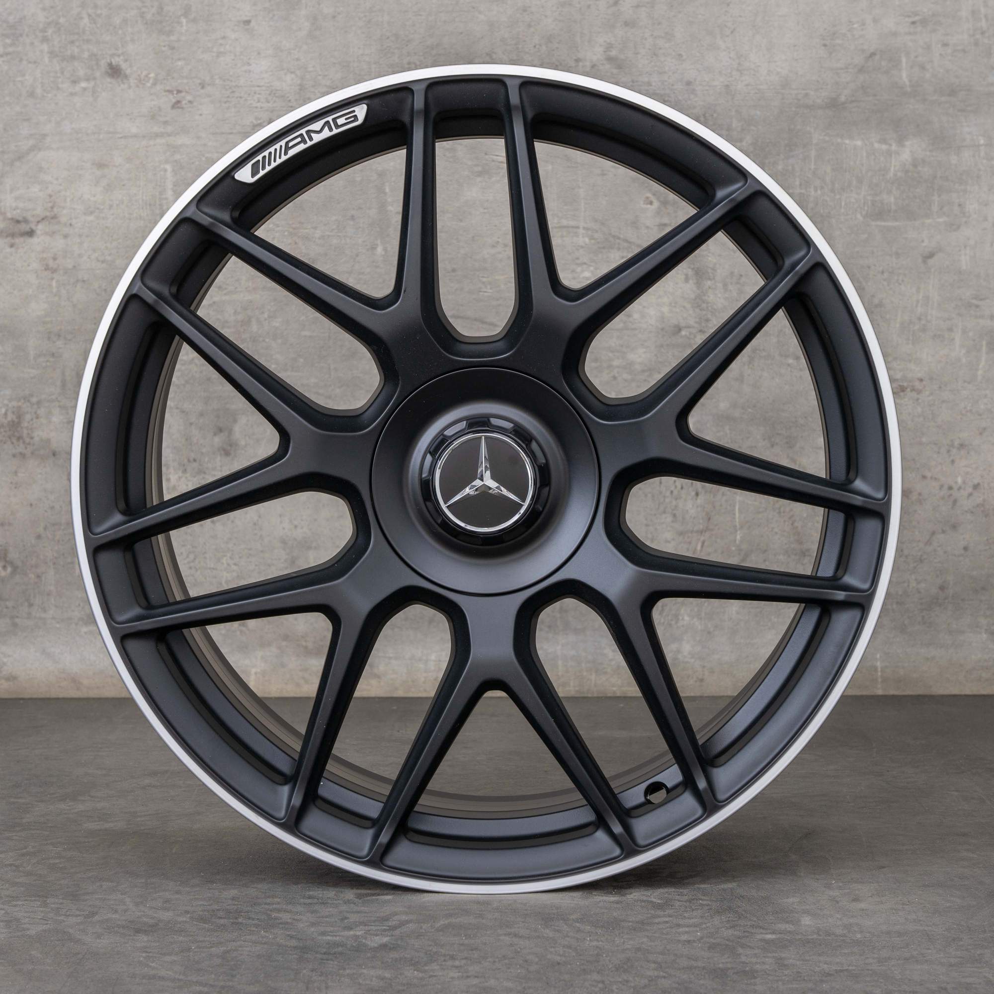 Original Mercedes Benz A-Klasse A 45 CLA 45 AMG Felgen 19 Zoll W177 X118 C118 A1774012500 schwarz matt glanzgedreht NEU