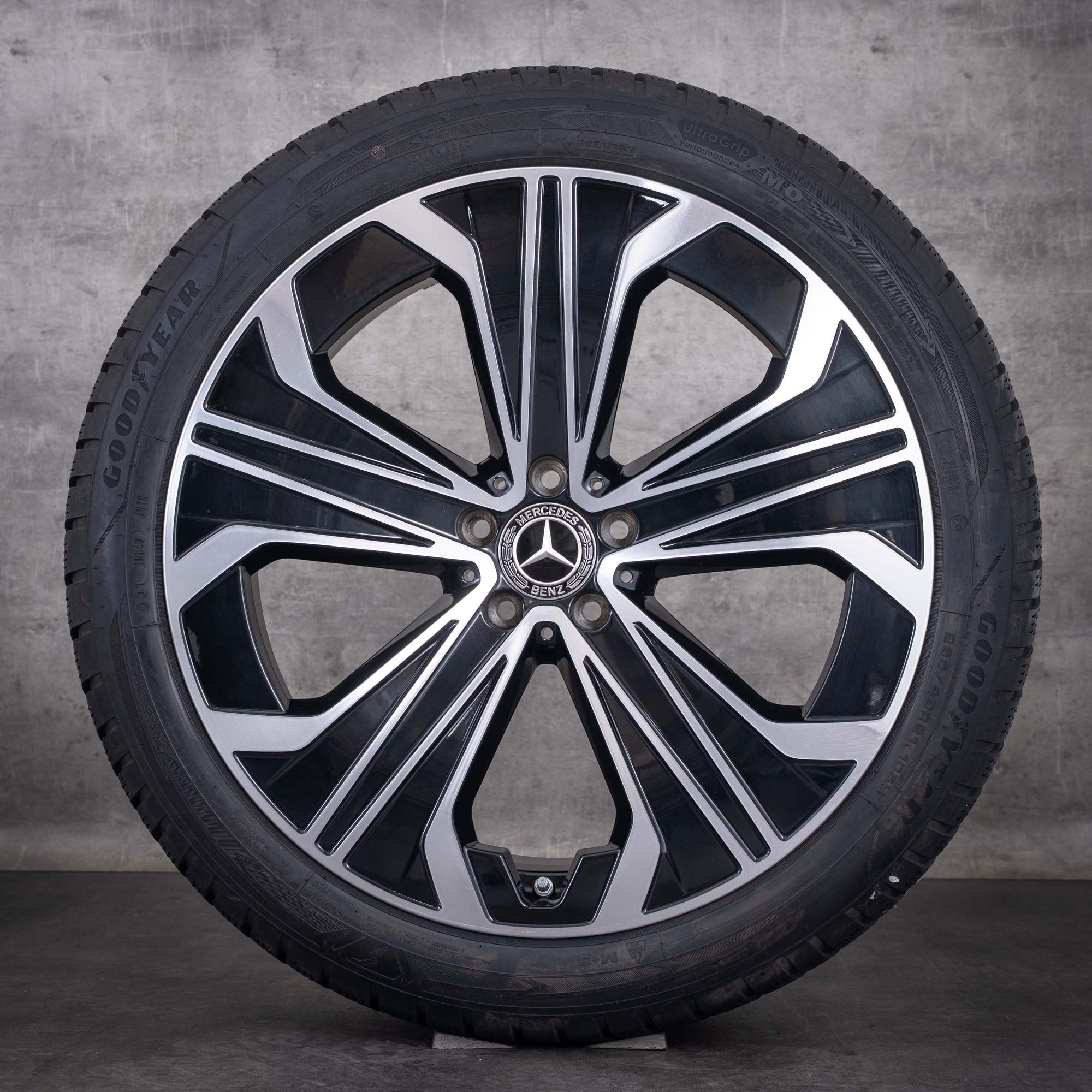OEM Mercedes-Benz EQE 21inch SUV X294 winter wheels A2944010200 Black diamond cut