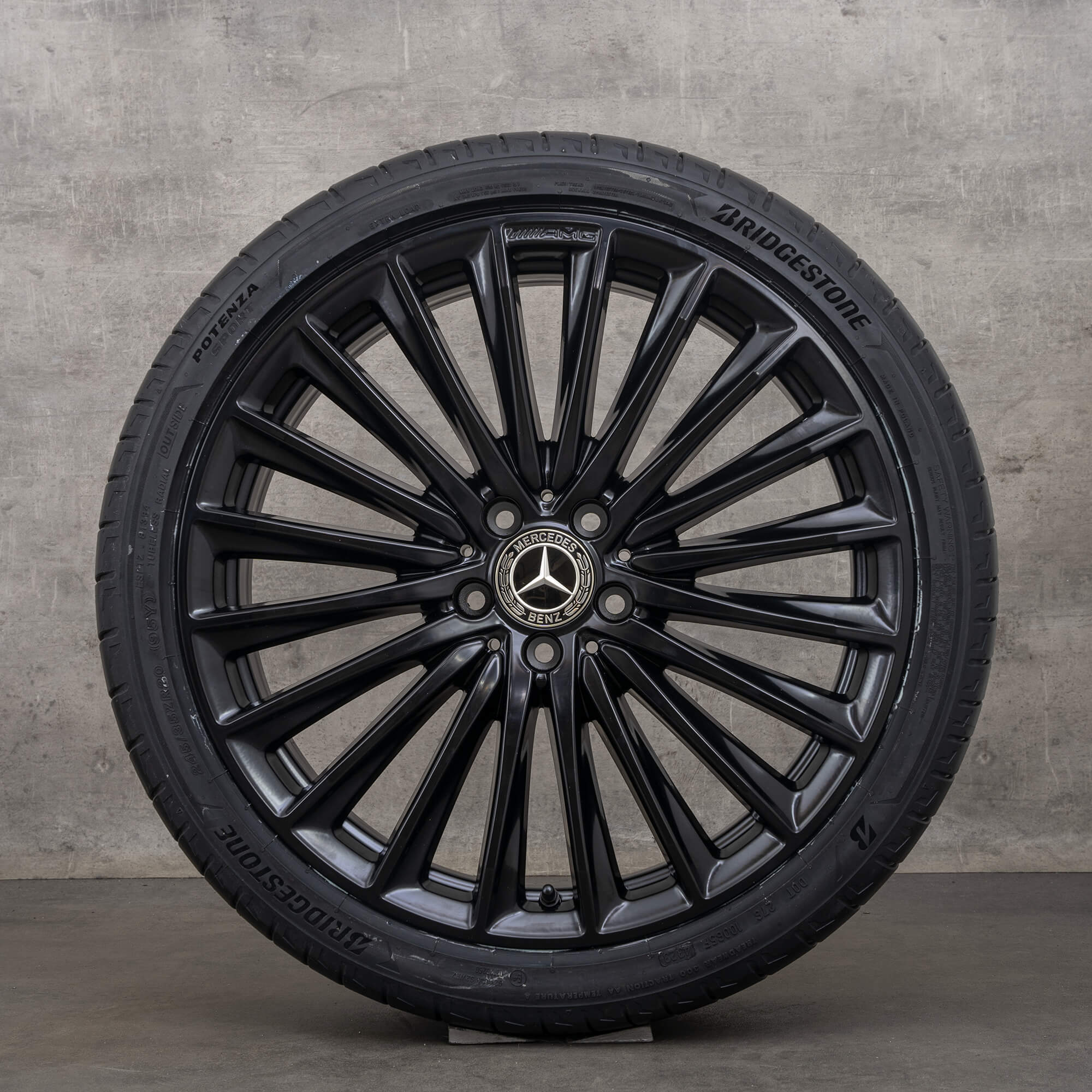 OEM AMG Mercedes Benz CLS 20 inch C257 rims summer tires