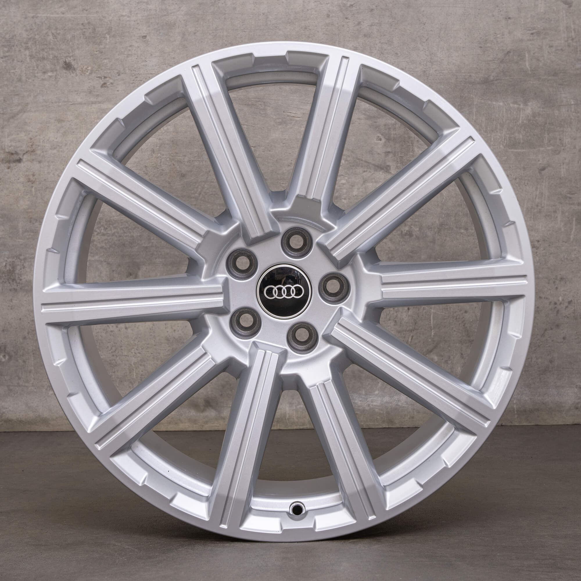 Jantes originales Audi Q7 SQ7 20 pouces 4M 4M0601025AE argent