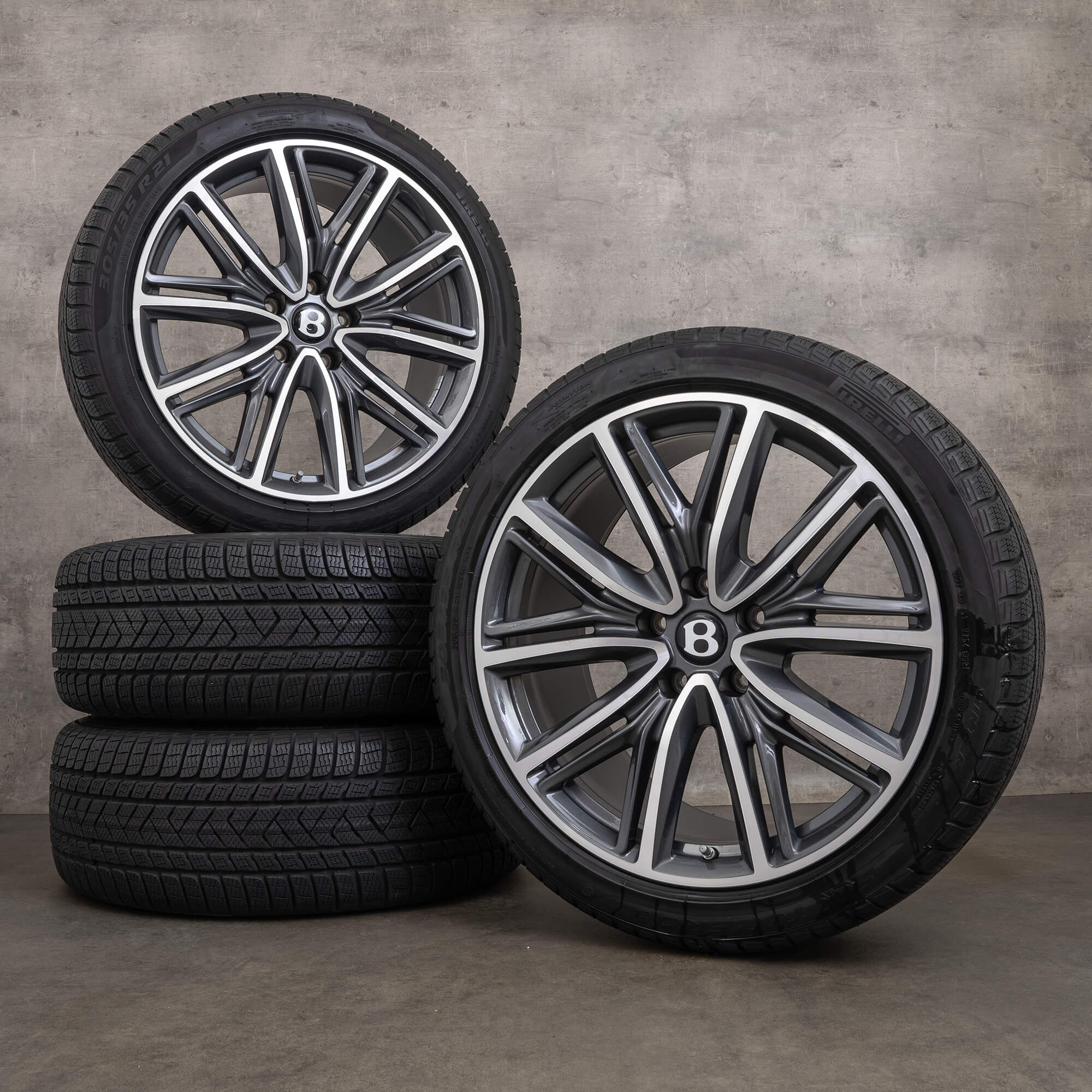 Bentley Continental Flying Spur 3S winter wheels 21 inch rims tires