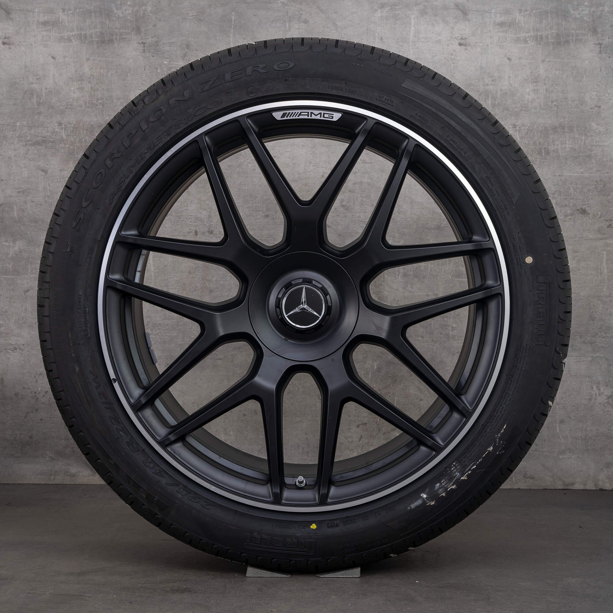 AMG Mercedes Benz G-Klasse G63 W463A sommerhjul 22 tommer sommerdæk fælge NYHED