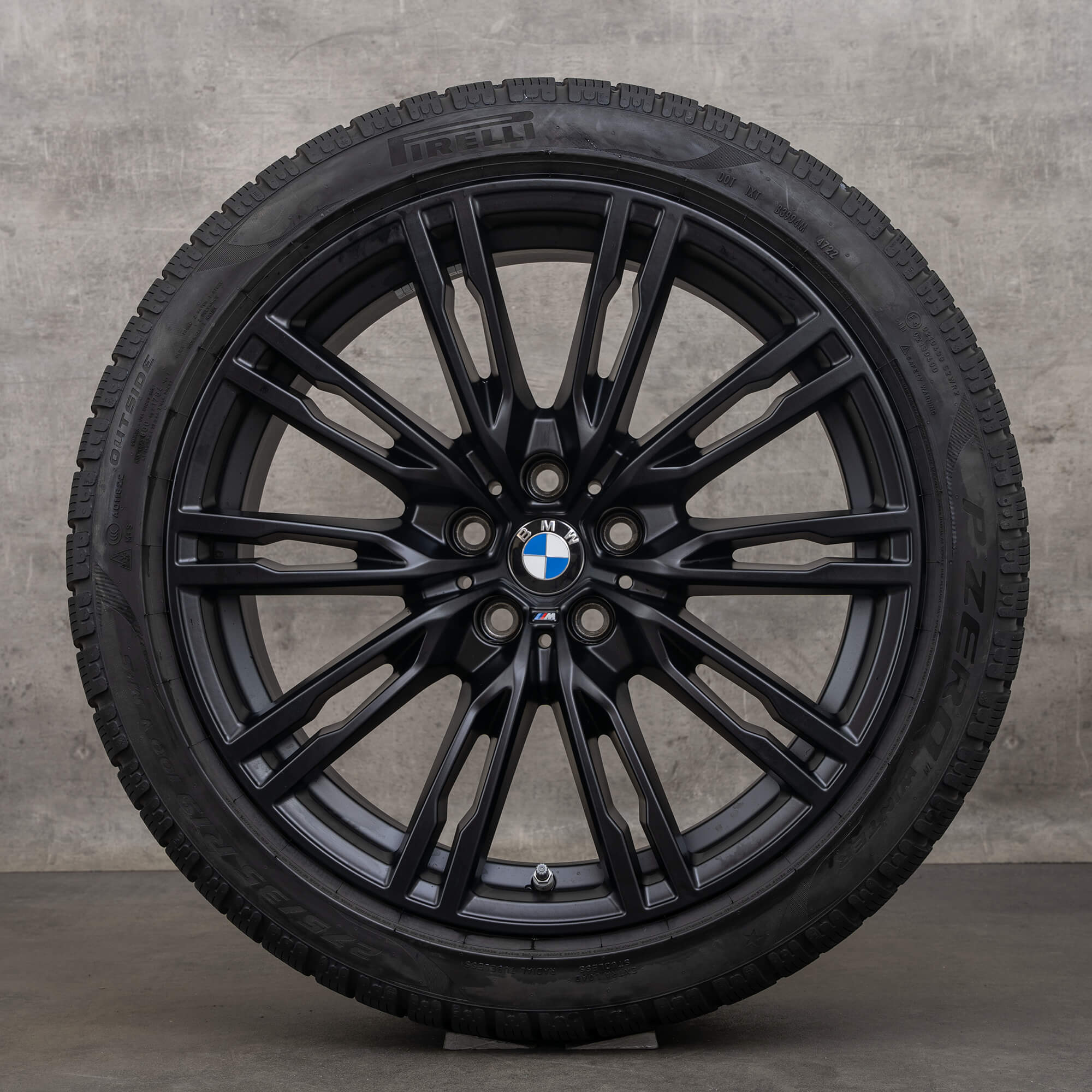 美品◆ M2(G87) M3(G80) M4 G82ホイール19インチ4本 BMW M2 G87 M3 G80 G81 M4 G82 G83 winter wheels 19 inch rims tires 829