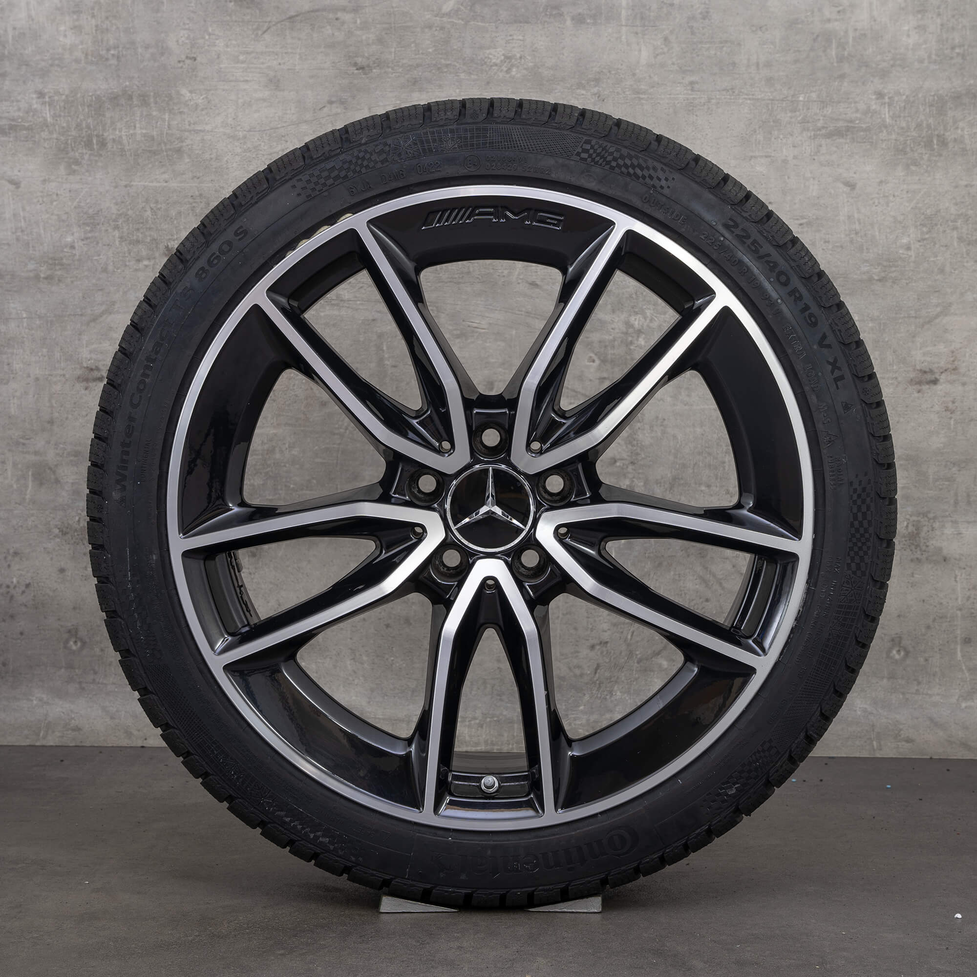 Mercedes Benz 19 inch AMG rims C43 C450 Sport W205 C205 A205 S205 winter wheels