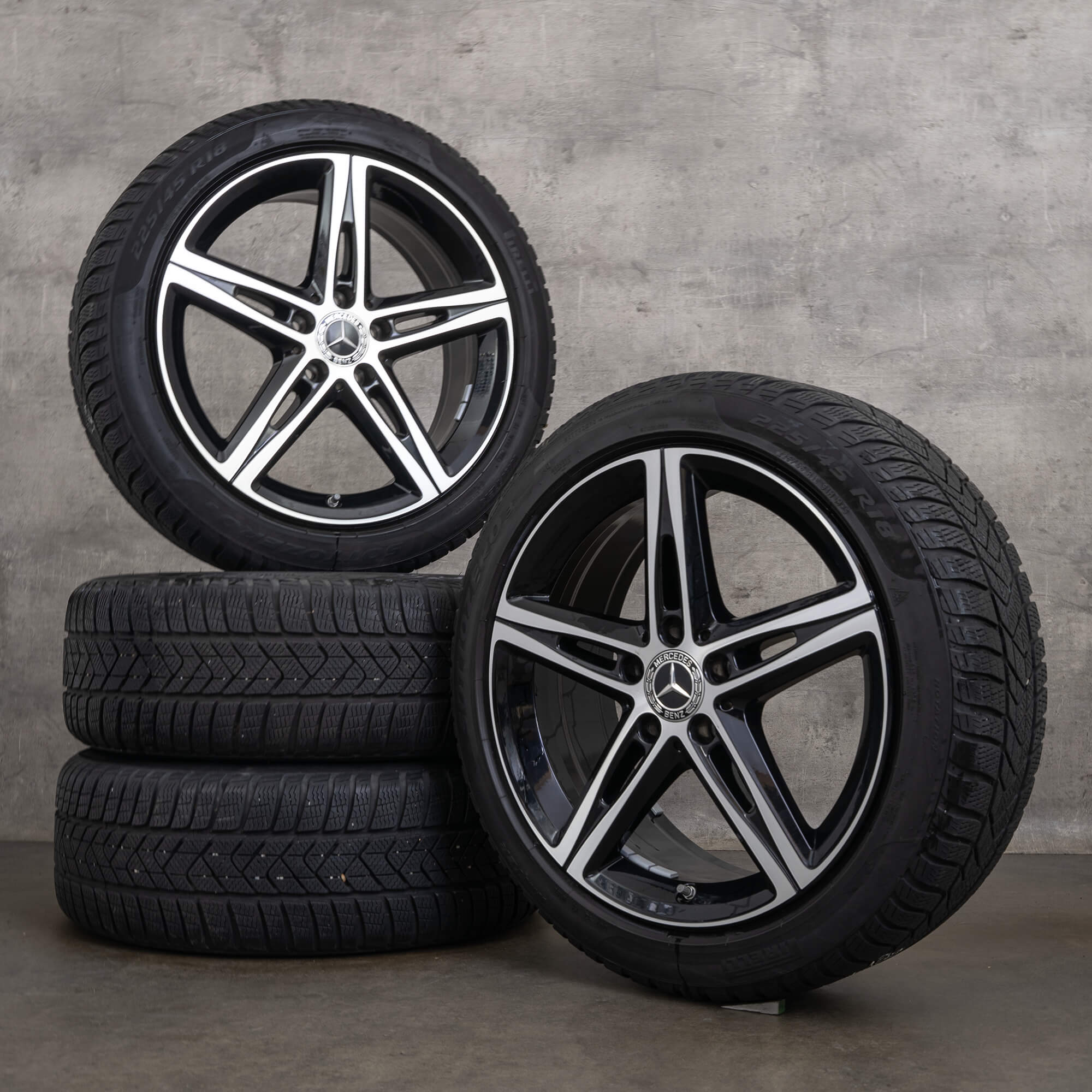 OEM Mercedes Benz AB Class CLA AMG winter wheels 18 inch