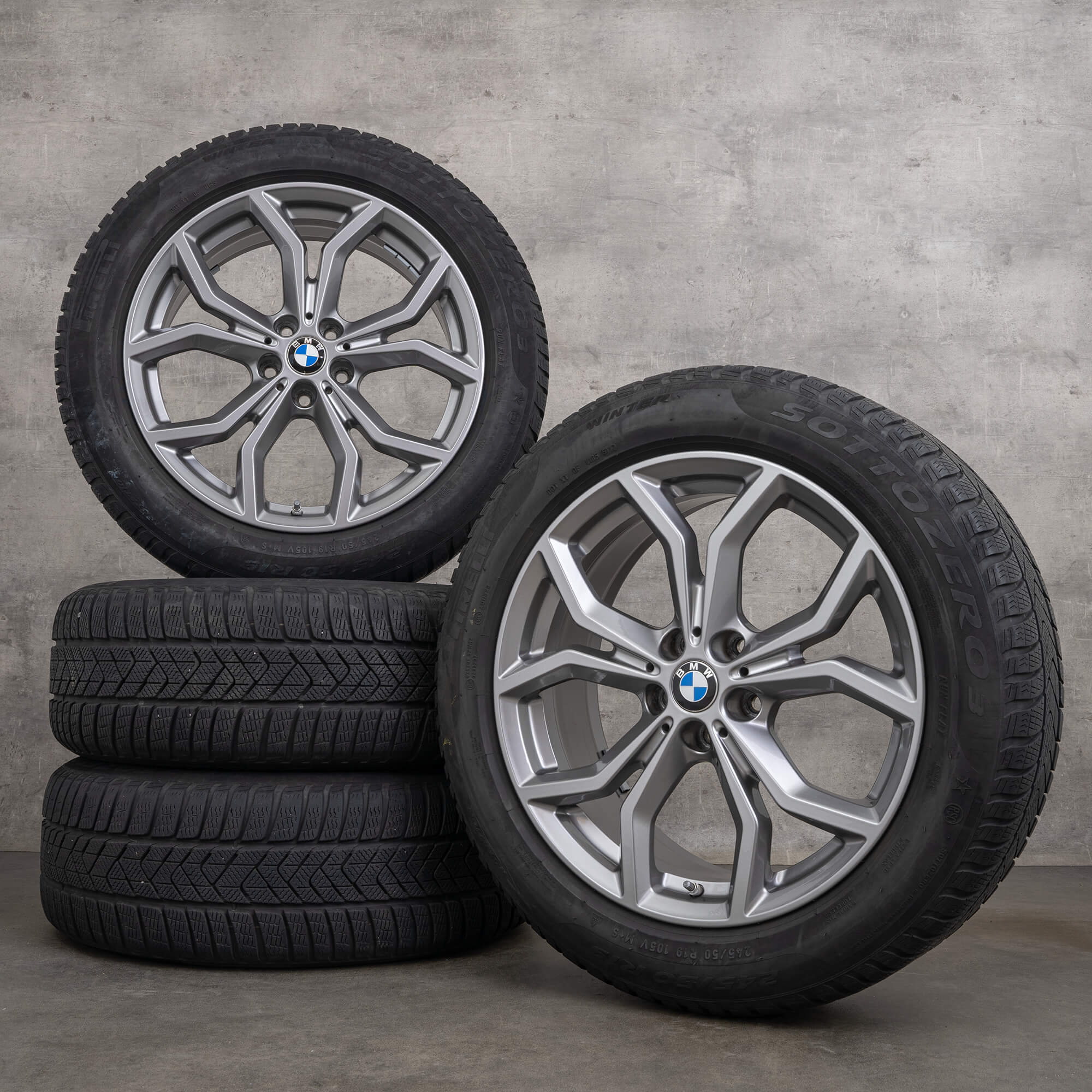 BMW X3 G01 X04 G02 Winterräder 19 Zoll Felgen Winterreifen 6877328 