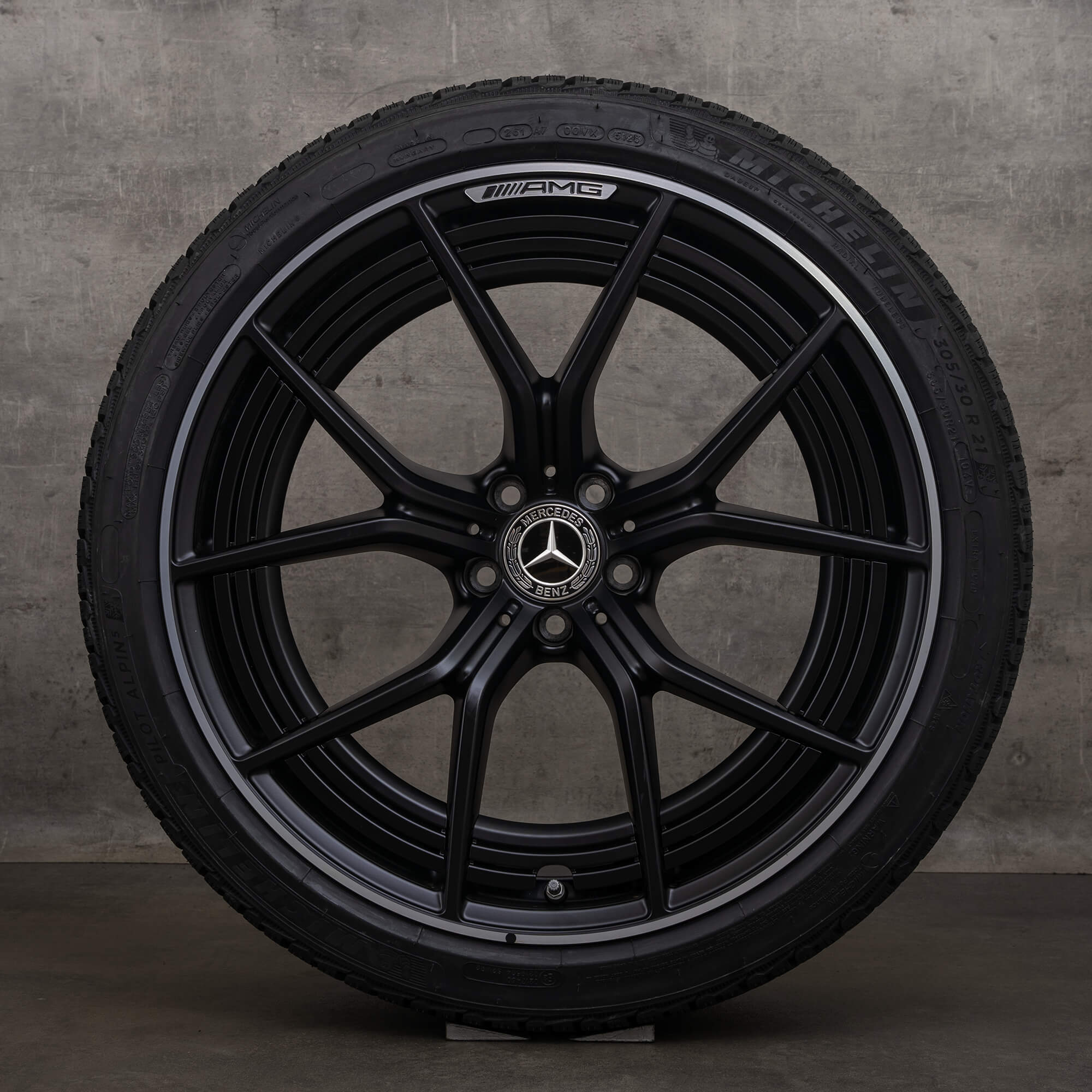 Mercedes Benz AMGテイストディッシュホイール PCD112 OEM Mercedes Benz AMG GT winter wheels 21 inch C192 53 63 & SE