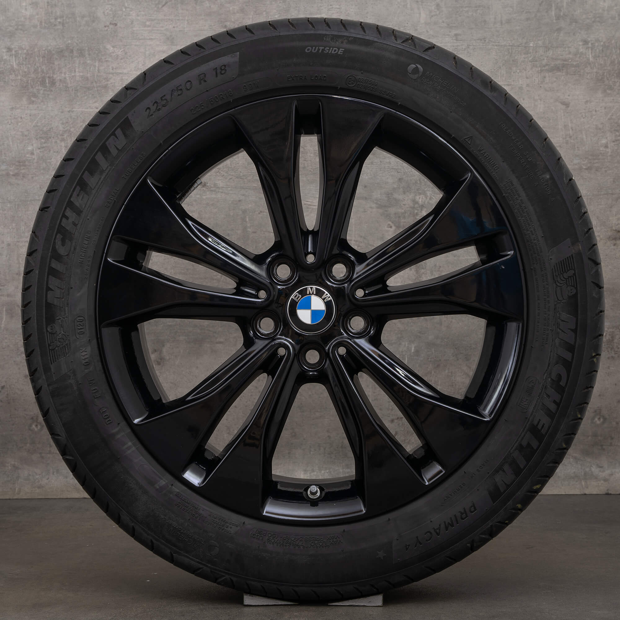 BMW X1 F48 X2 F39 Sommerräder 18 Zoll Felgen Sommerreifen 6885381 schwarz 578