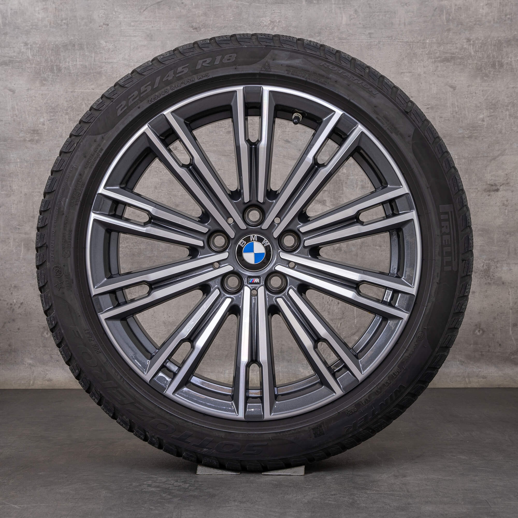 Original BMW 2er 3er 4er Winterräder 18 Zoll G42 G20 G21 G22 G23 Felgen ...