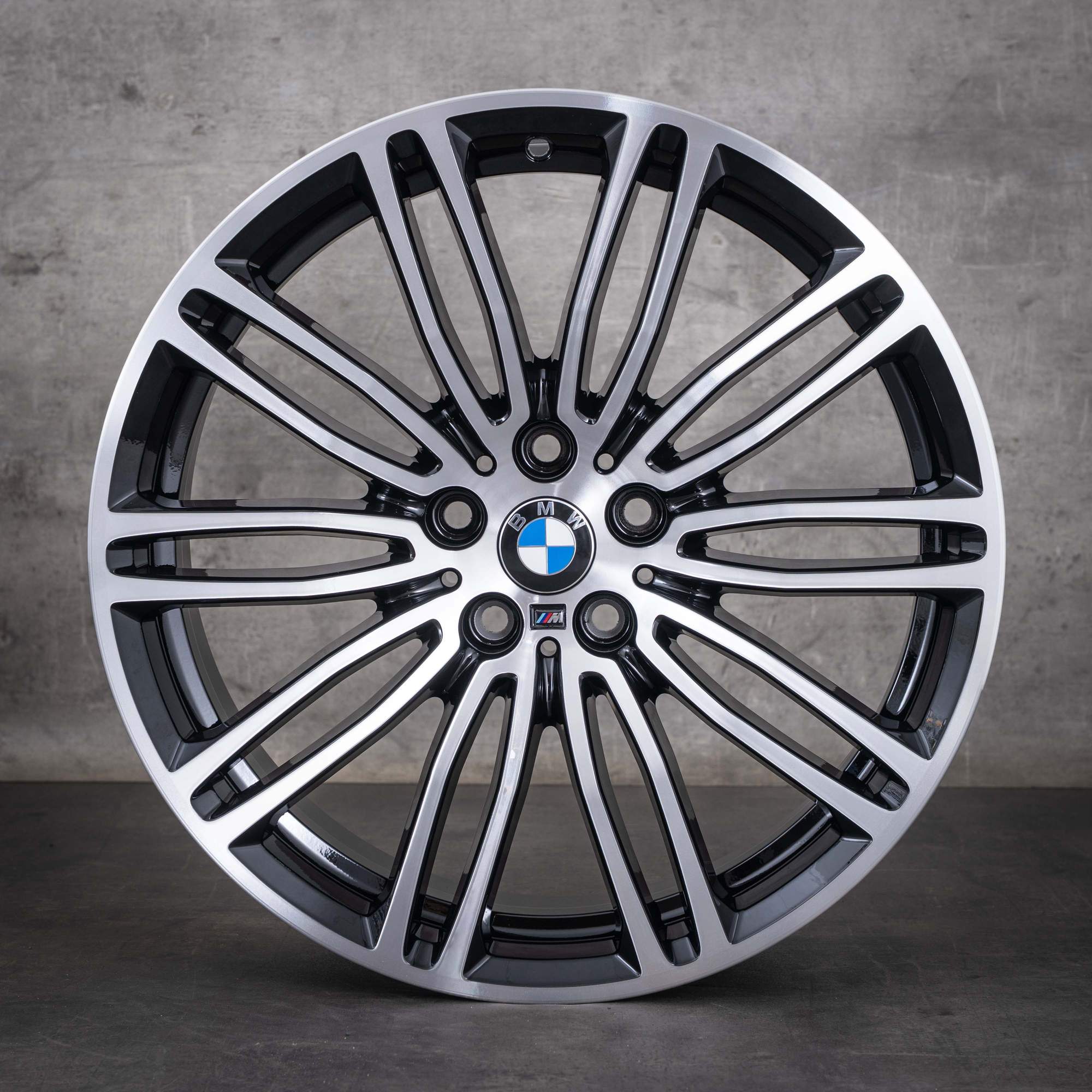Originele BMW 5 Serie velgen 19 inch G30 G31 Styling 664 M 7855083 7855084 zwart gepolijst NIEUW