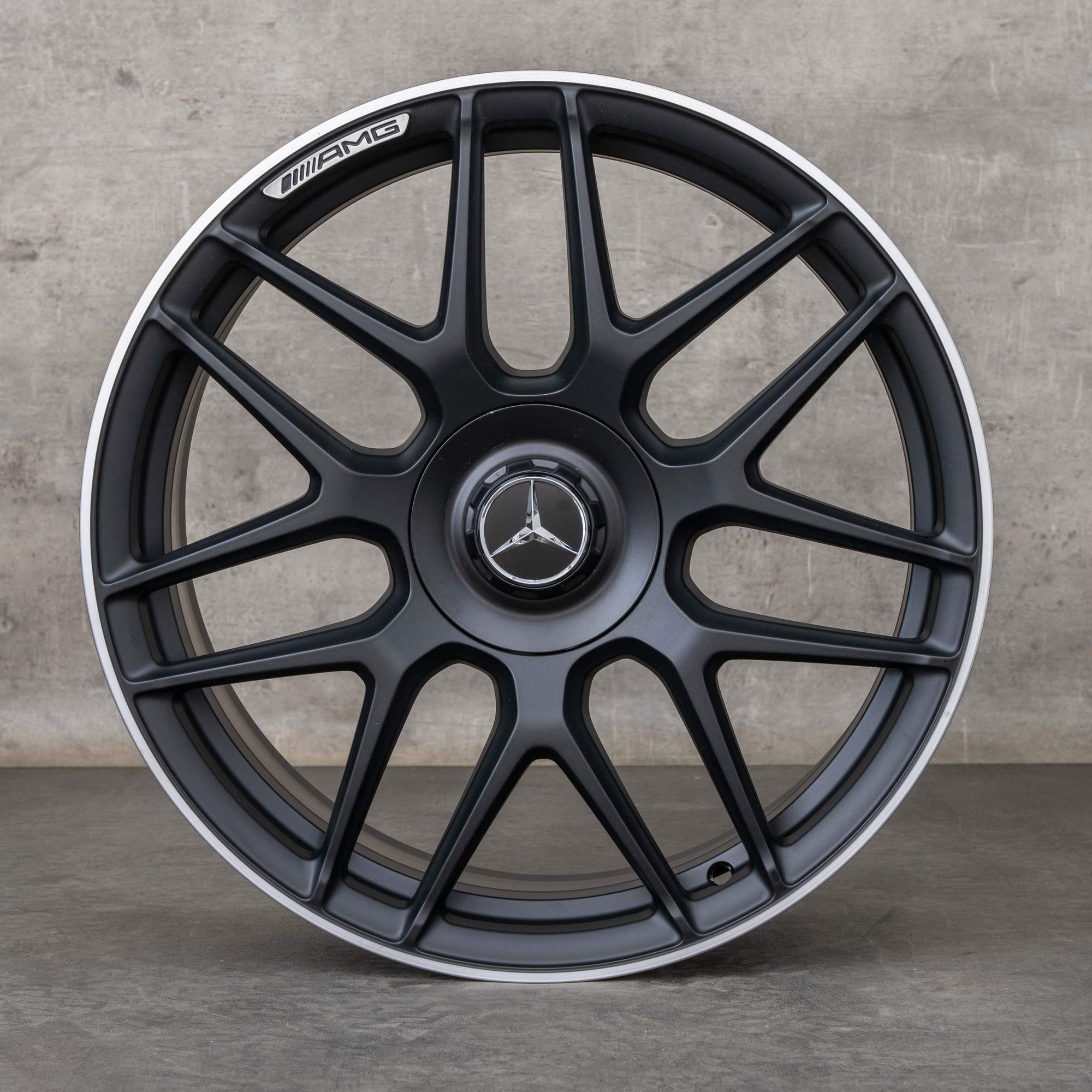 Original Mercedes Benz A-Klasse A 45 CLA 45 AMG Felgen 19 Zoll W177 X118 C118 A1774012500 schwarz matt glanzgedreht NEU