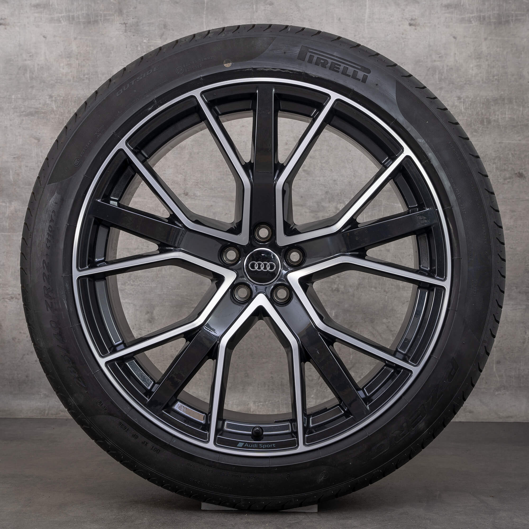 Audi 22 inch rims Q8 SQ8 4M8 summer tires wheels alloy 4M8601025Q
